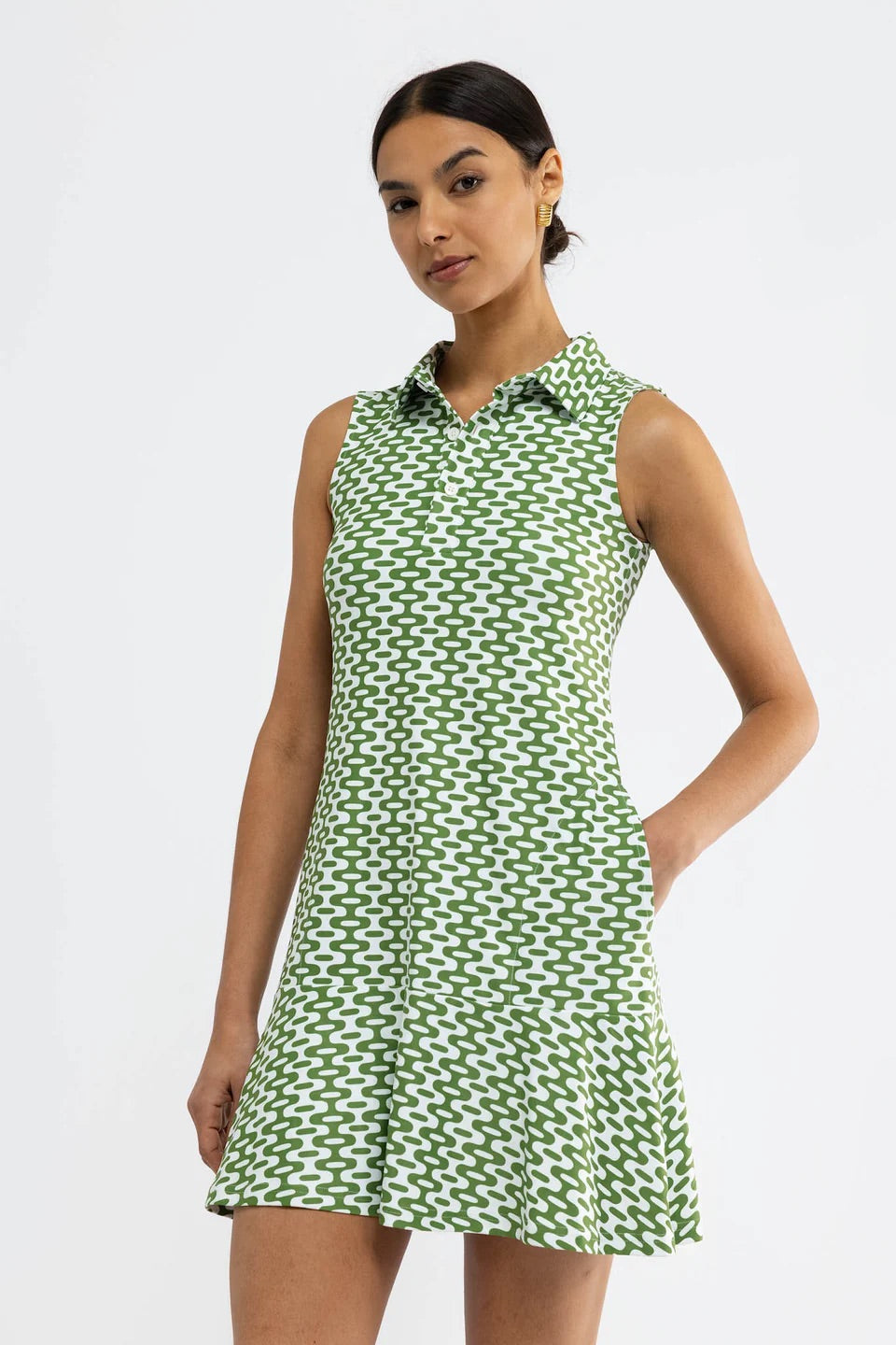 Gracie Dress - Dirty Martini