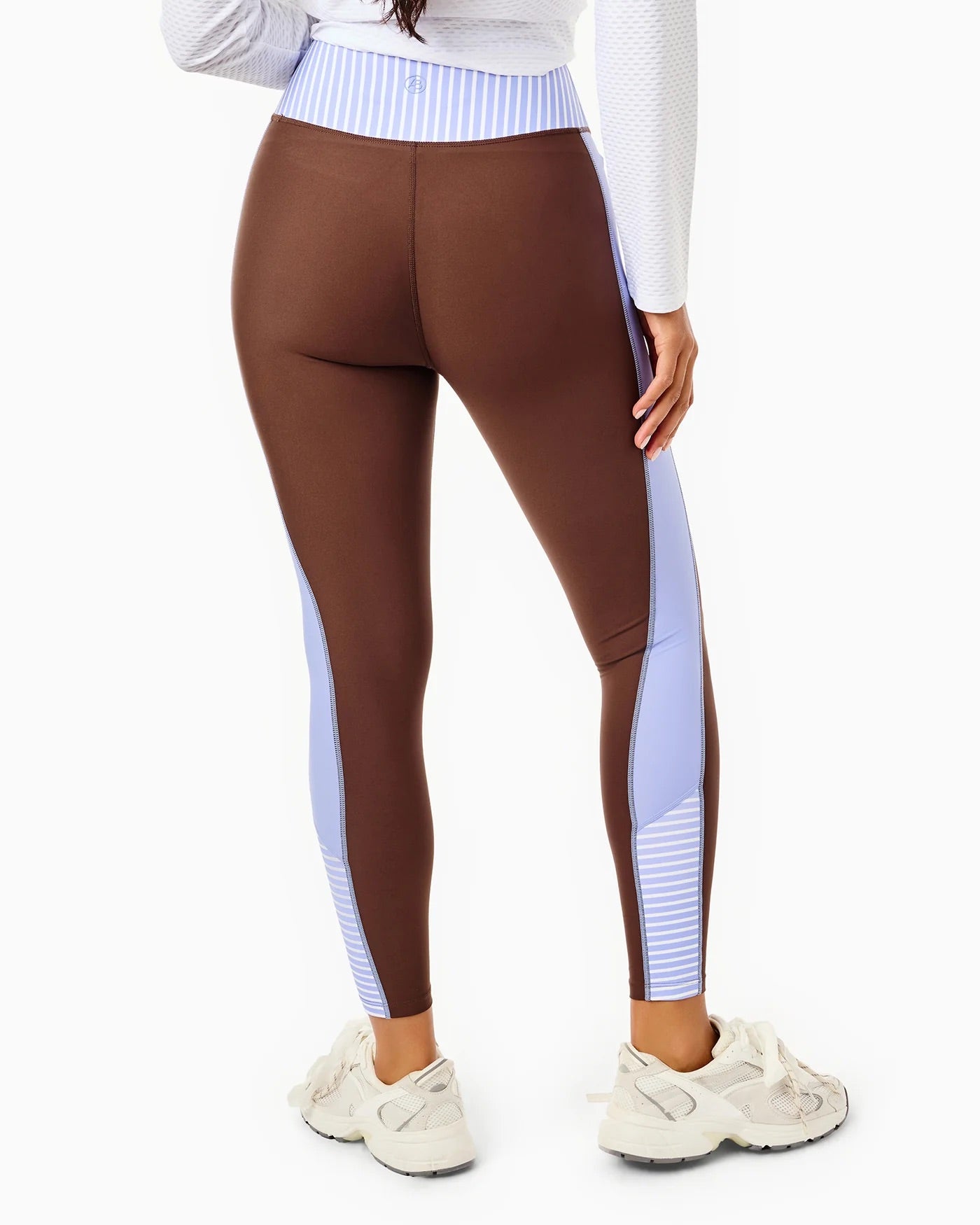 Hudson Legging - Chocolate/Violet
