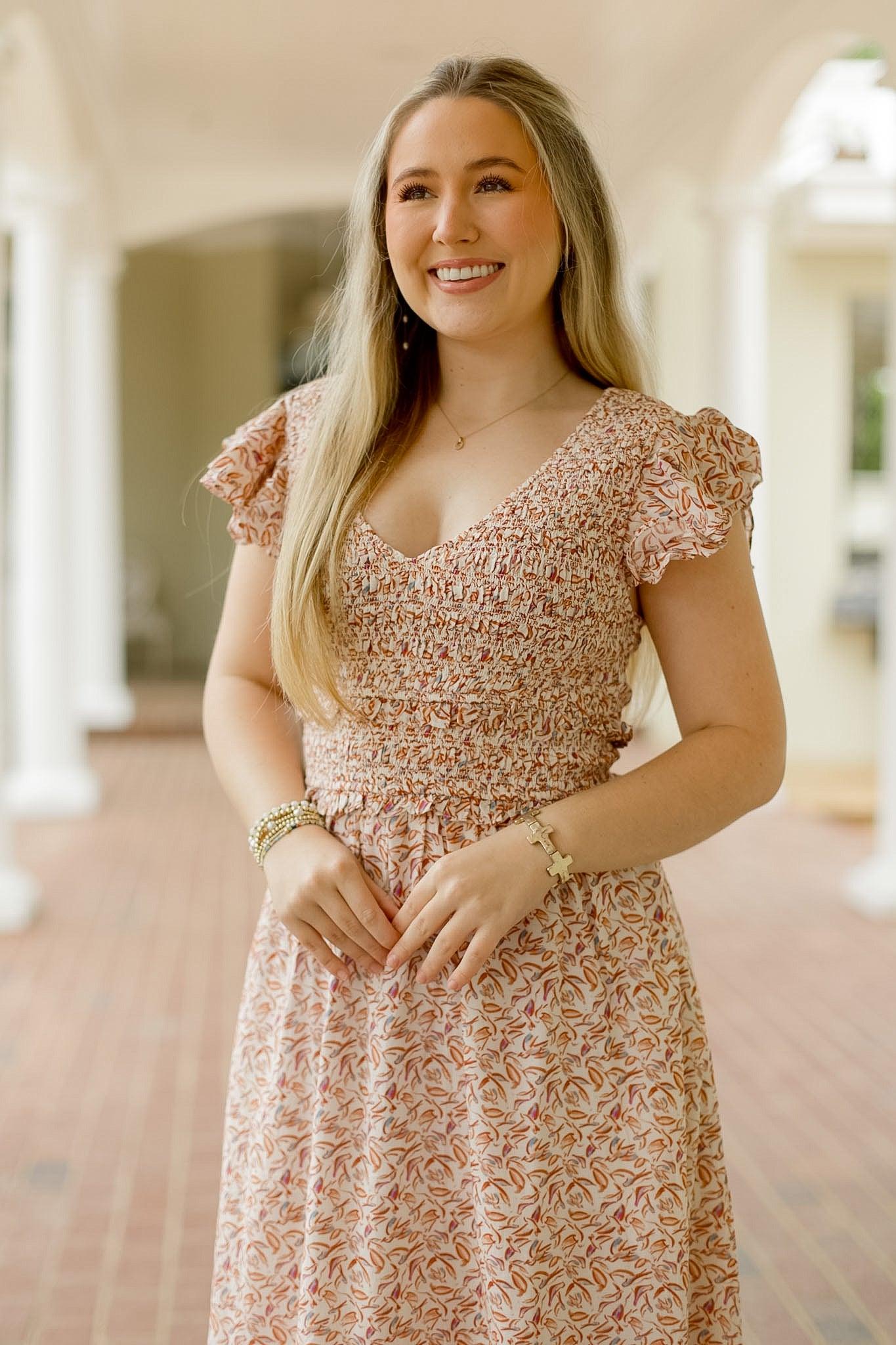 Narmeen Midi Dress - Lume Wing