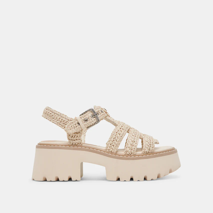 Latice Sandal - Oatmeal