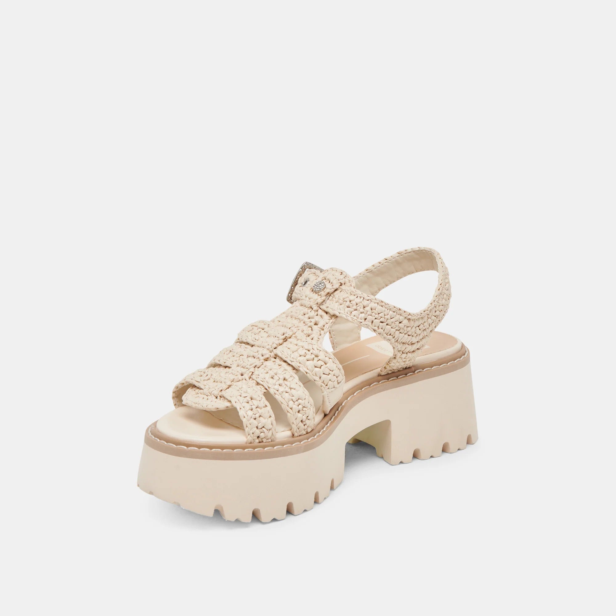 Latice Sandal - Oatmeal