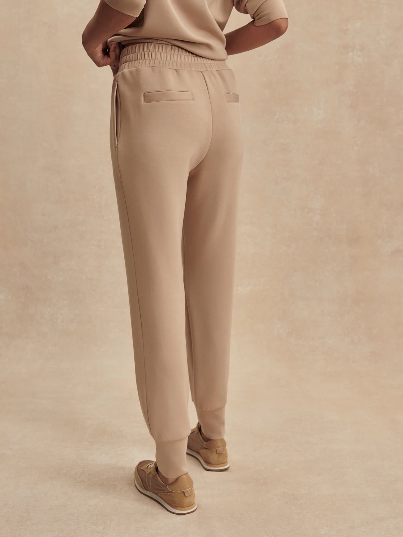 The Slim Cuff Pant 25 - Light Taupe