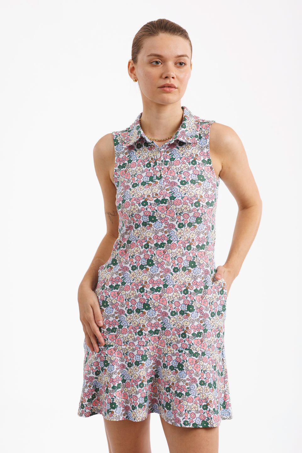 The Gracie Dress - Forest Poppies