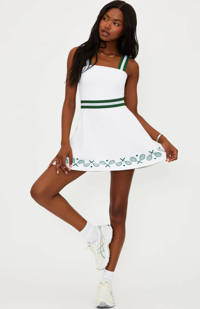 Beach Riot Miriam Dress Women's Dress Racquet White : LG Beach Riot Miriam Dress Women's Dress Racquet White : LG