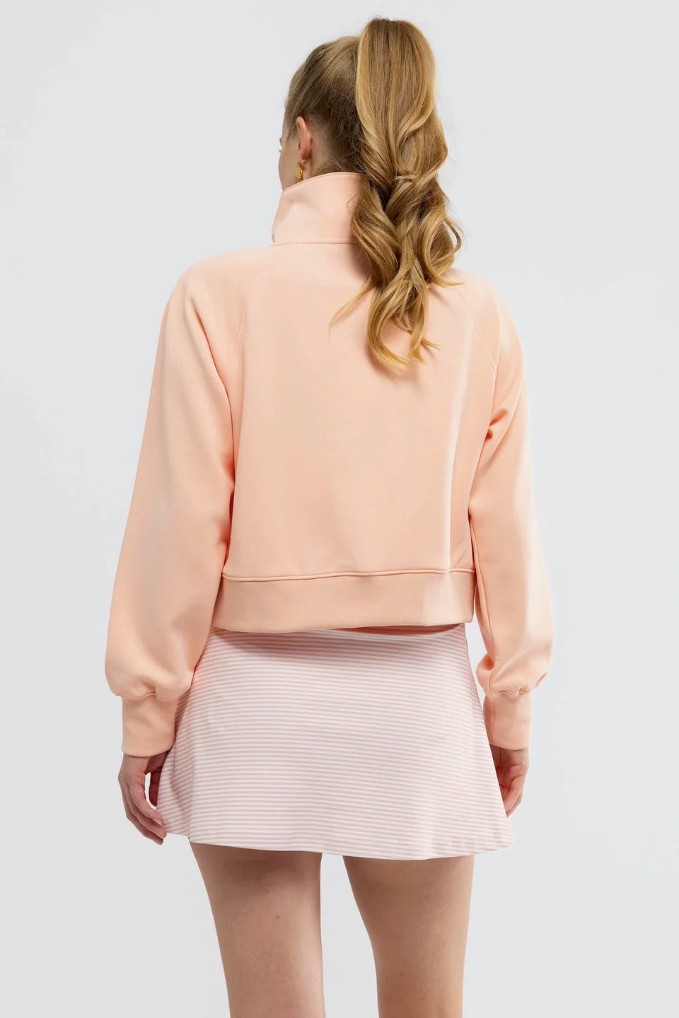 Nora Half Zip - Melon