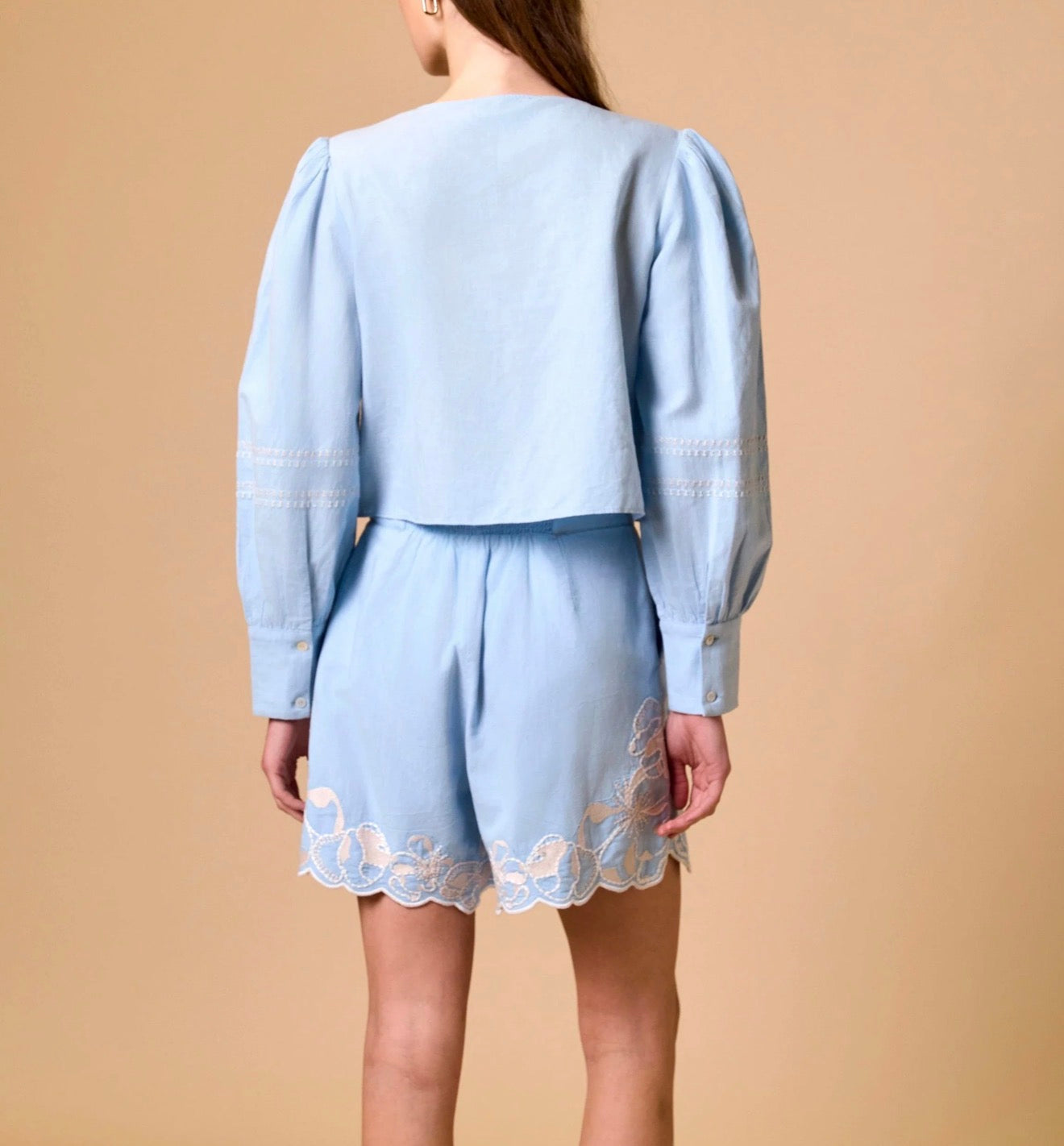 Manon Blouse - Glacier Lake