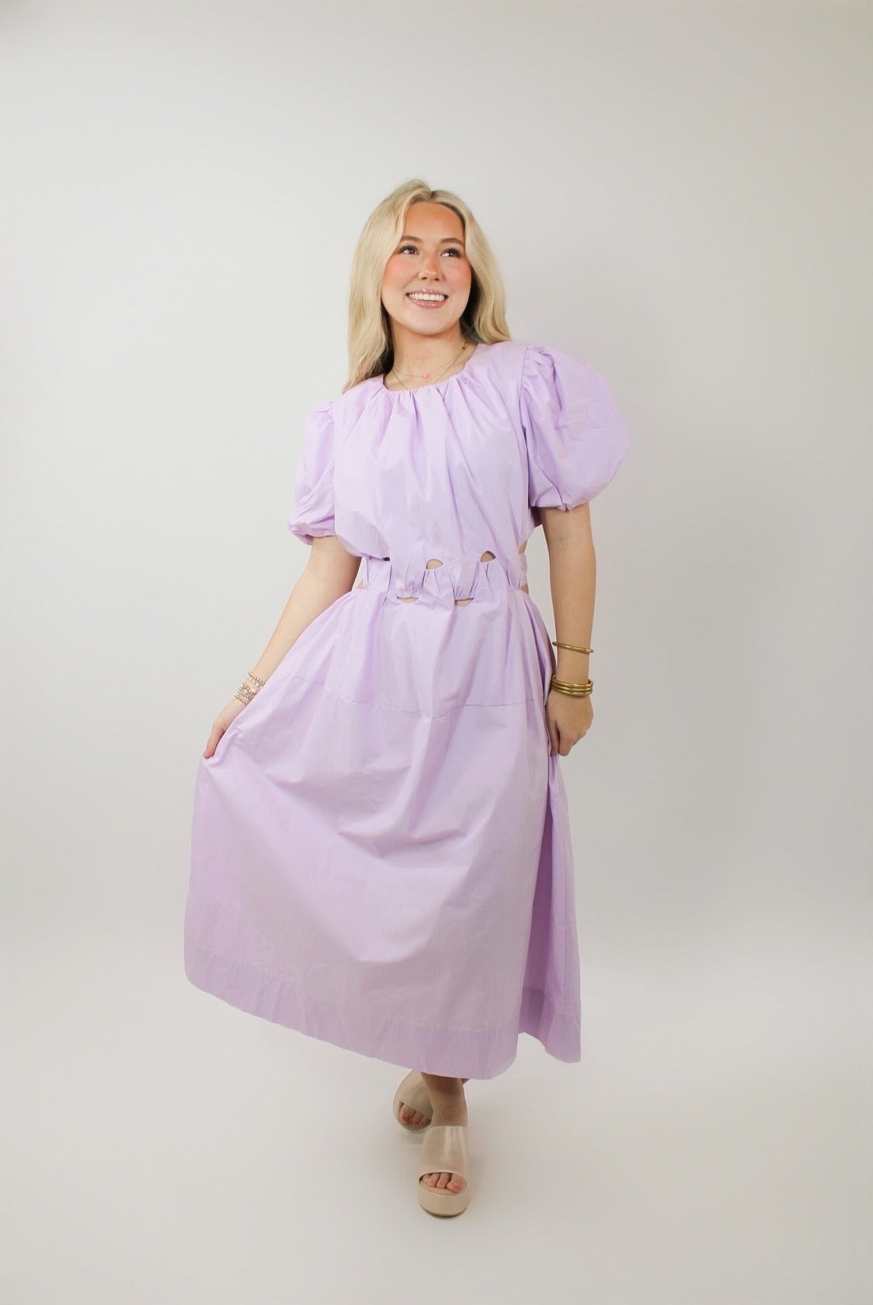 Cut Out Lilac Maxi MEDIUM