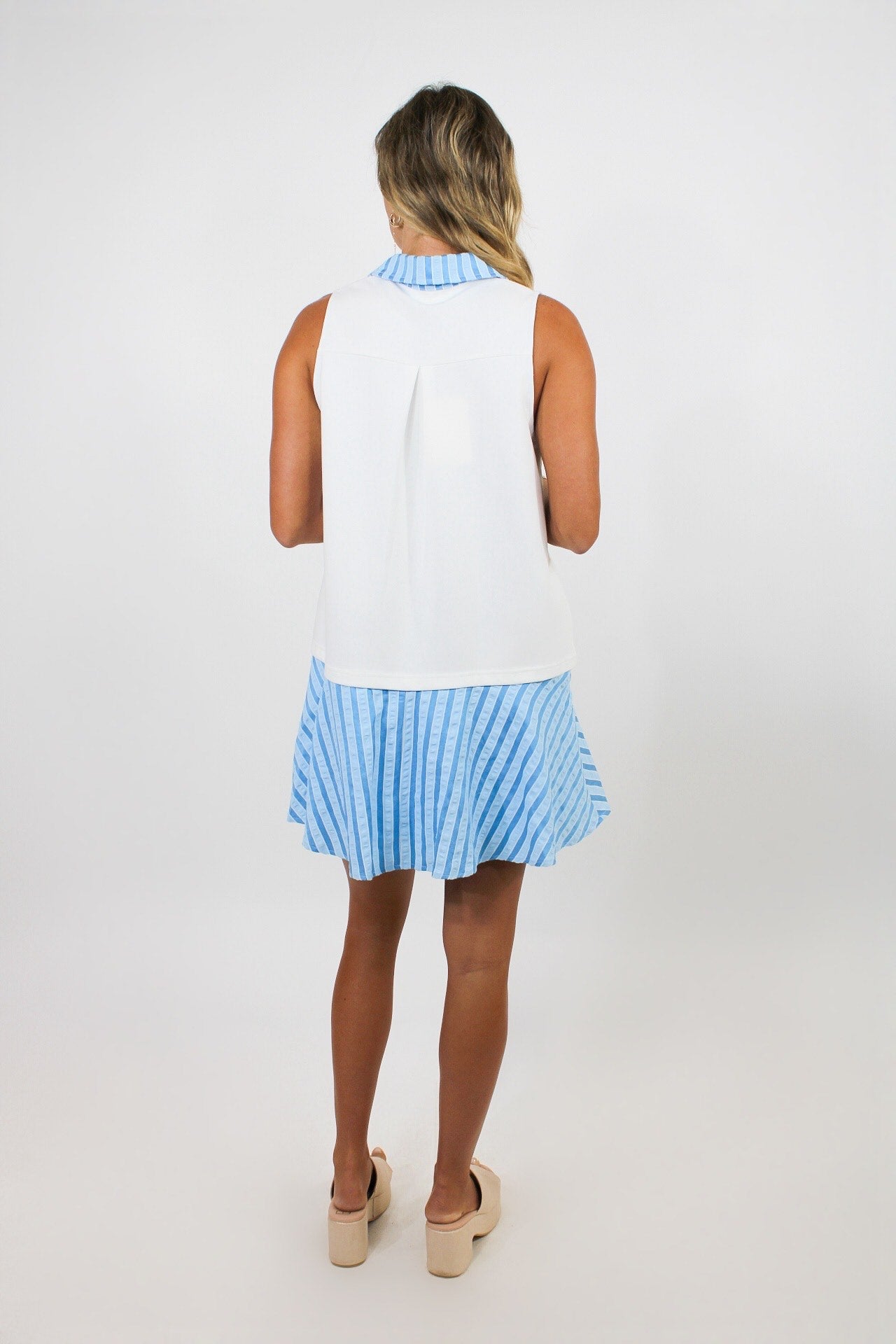 The Cape Collared Dress