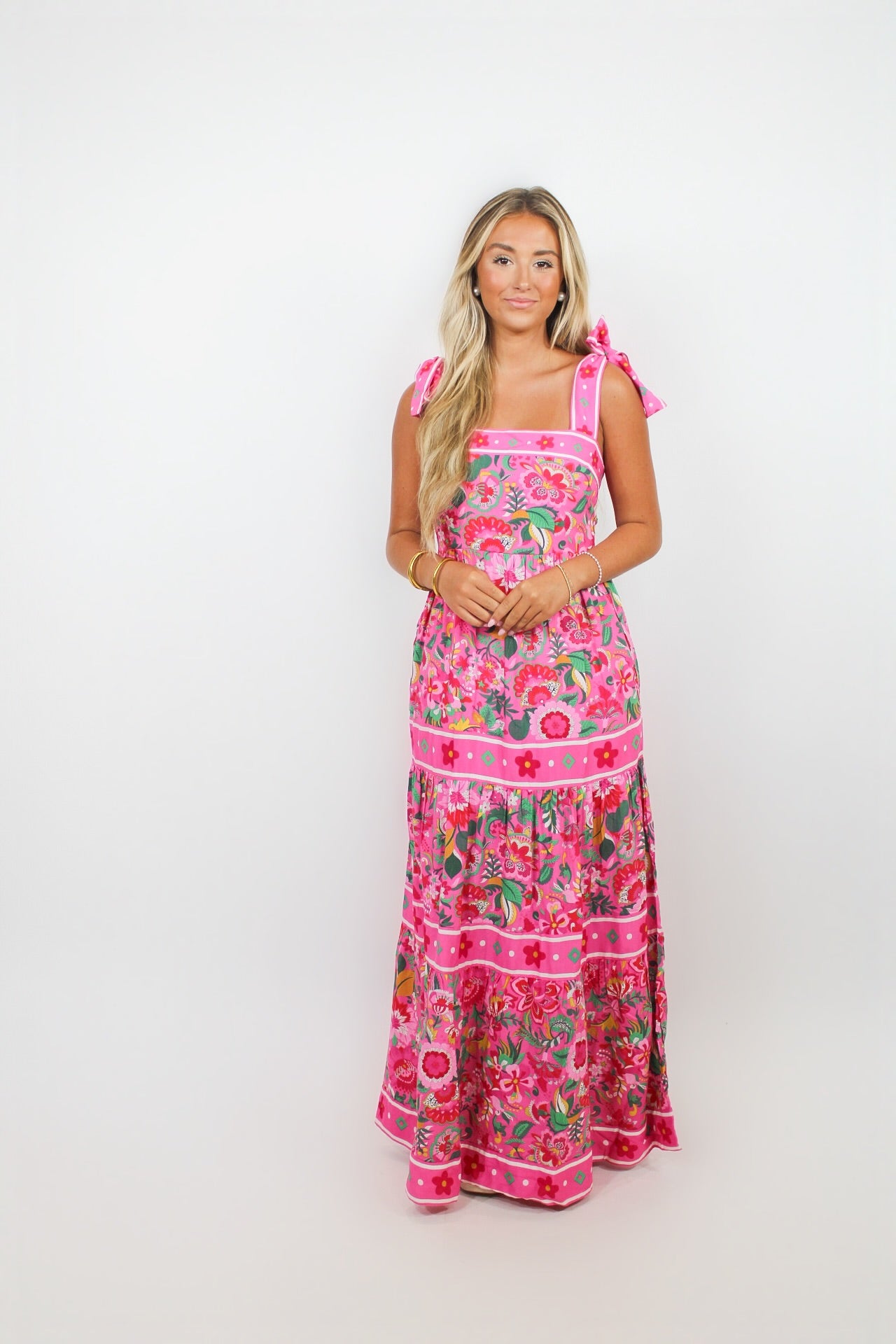 Hibiscus Maxi Dress