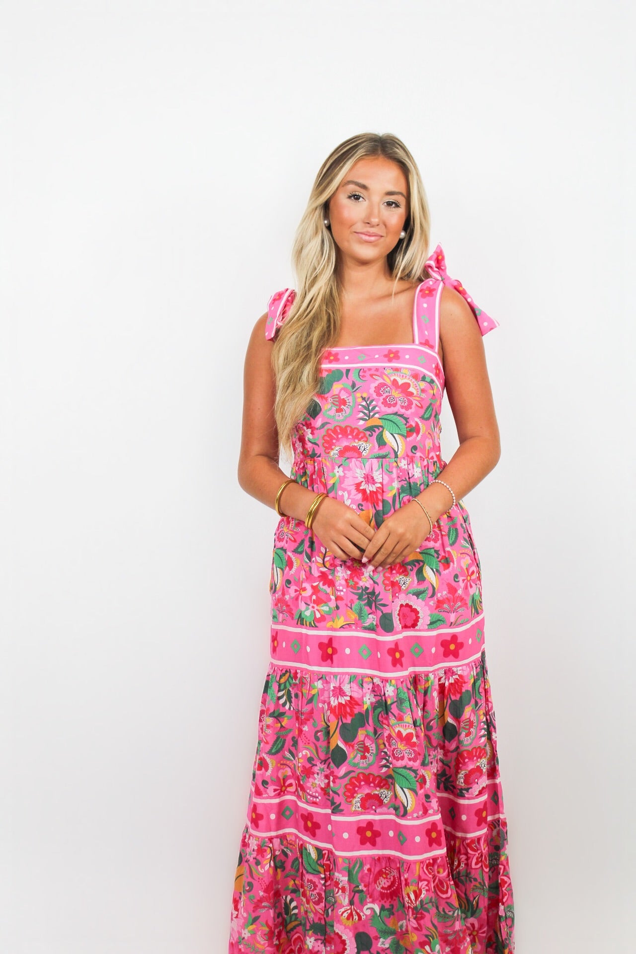 Hibiscus Maxi Dress
