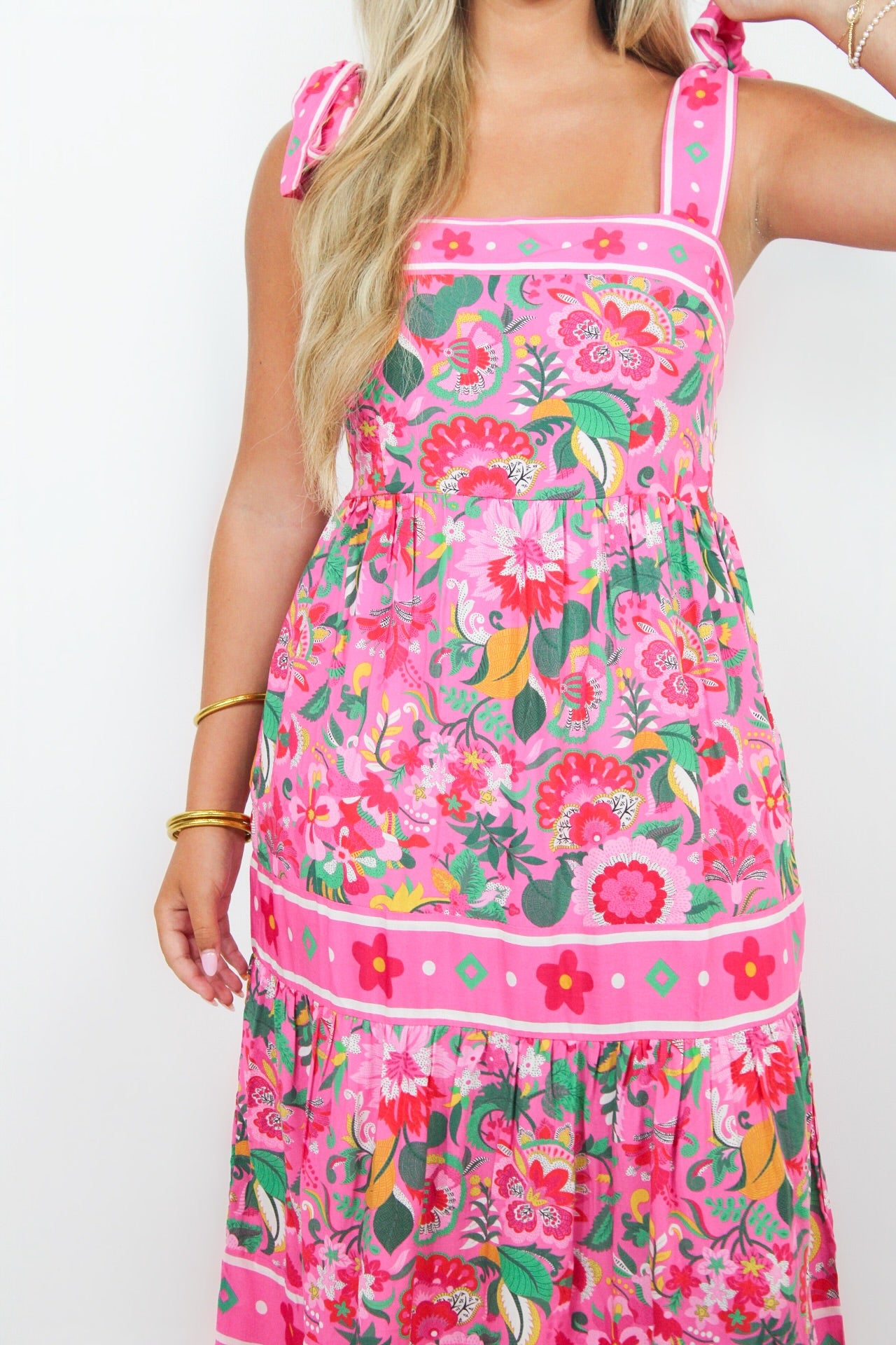 Hibiscus Maxi Dress