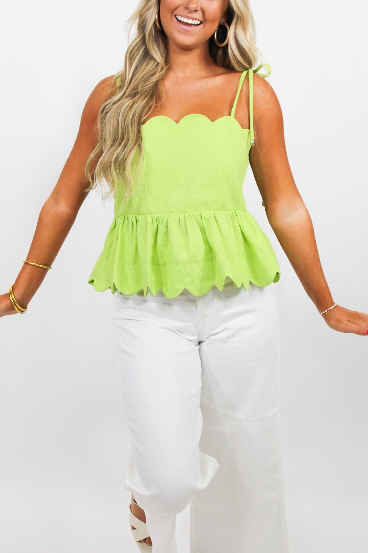 Seaside Scallop Top