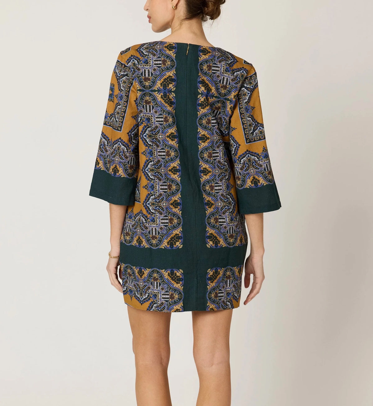 CLEOBELLA Raissa Mini Dress from Mercado collection, featuring a stylish, lightweight design with floral patterns and a flattering fit.