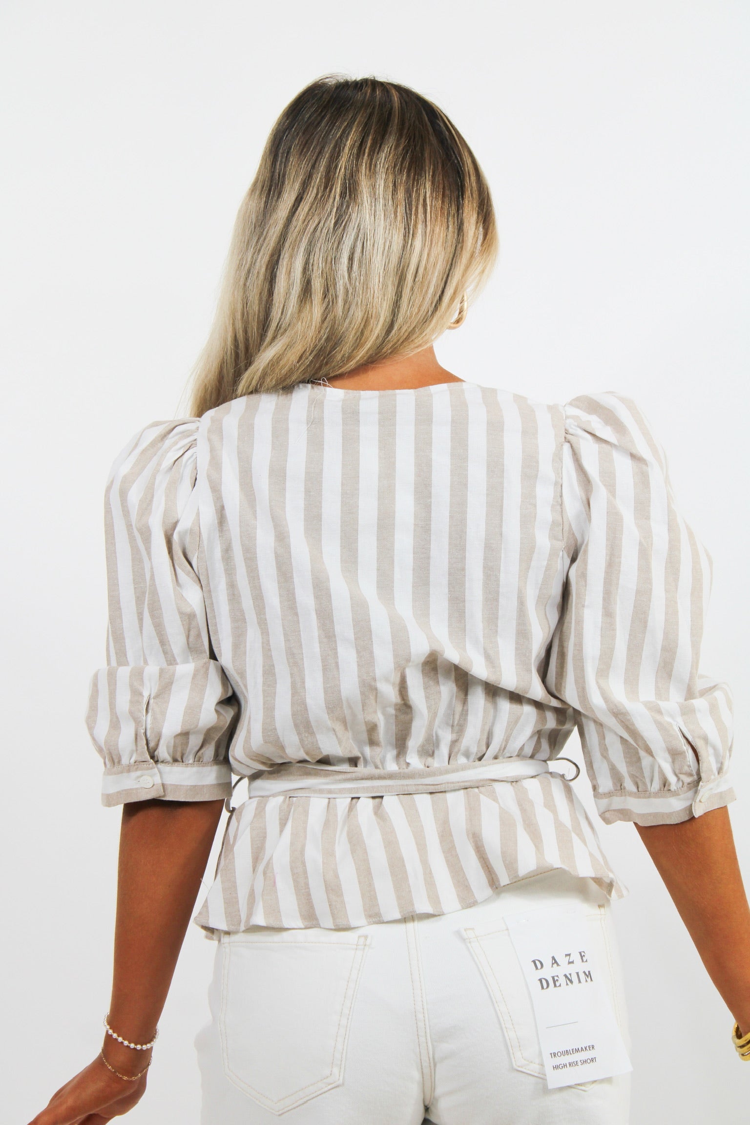 White Challis Top