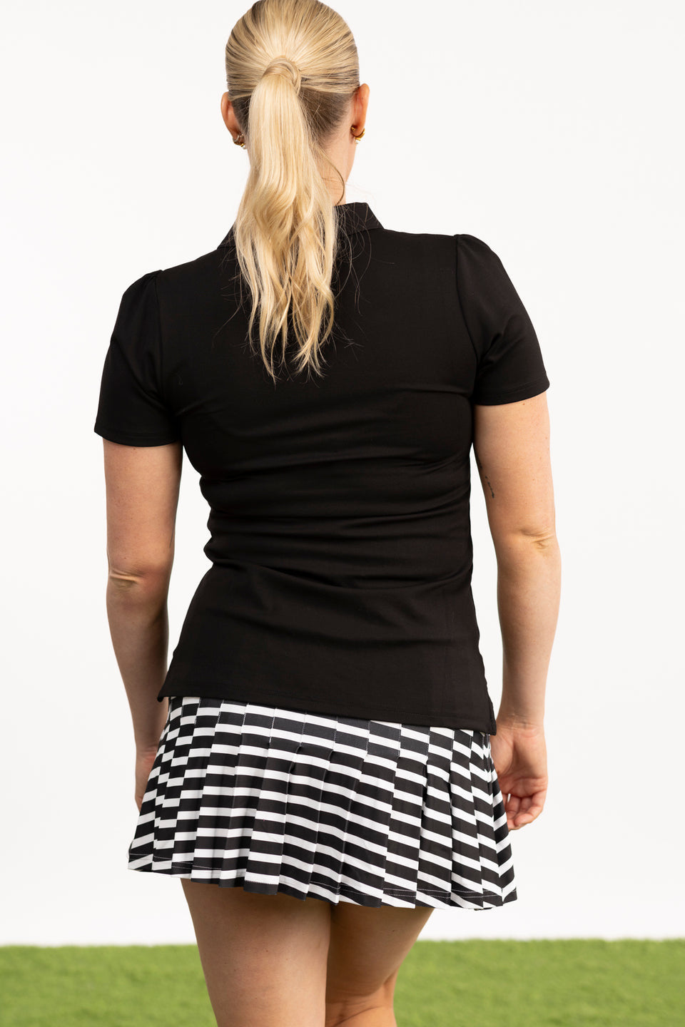 Gwen Beret Stripe Skort