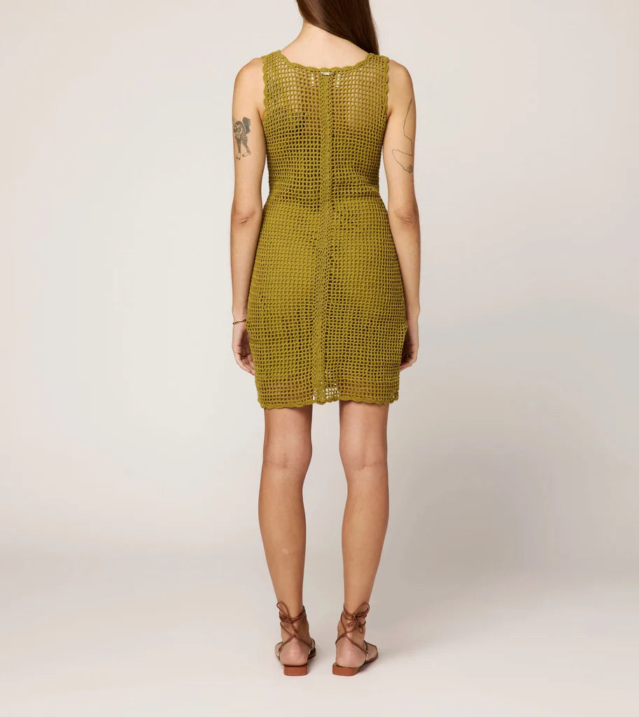 Noelani Crochet Mini Dress