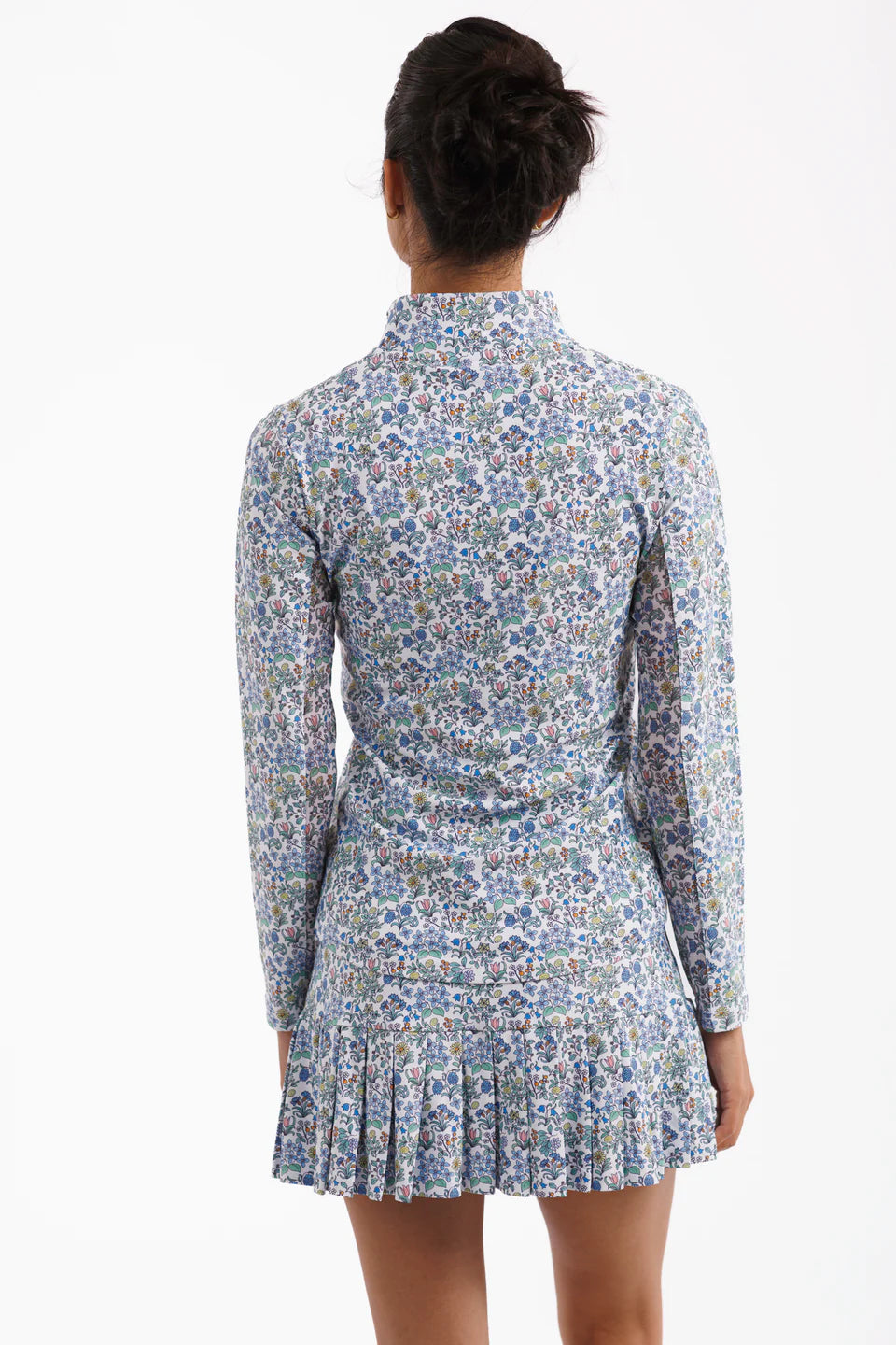 The Ava 1/4 Zip Pullover - Spring Sprig