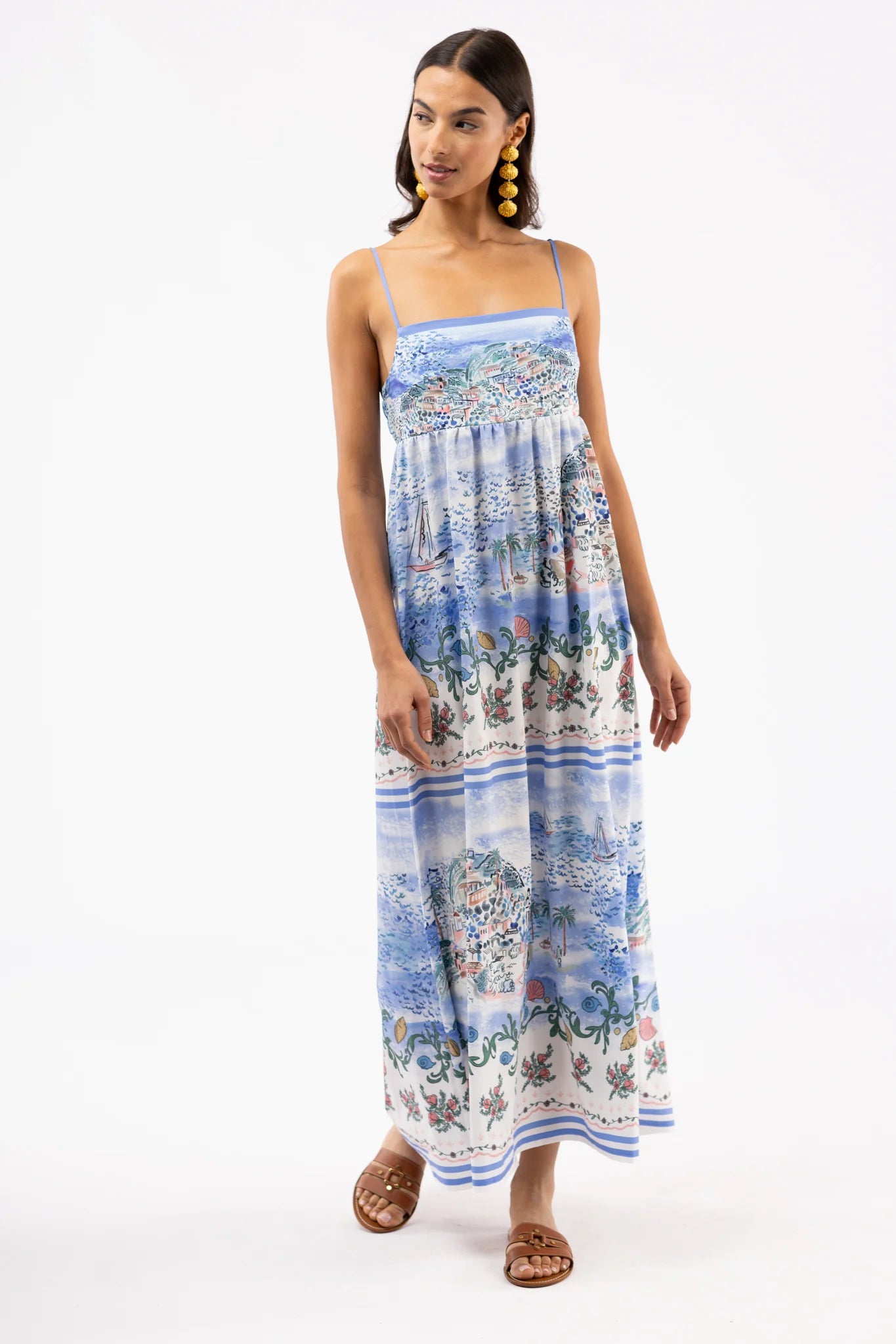 The Cleobella Dress - Sea Mural