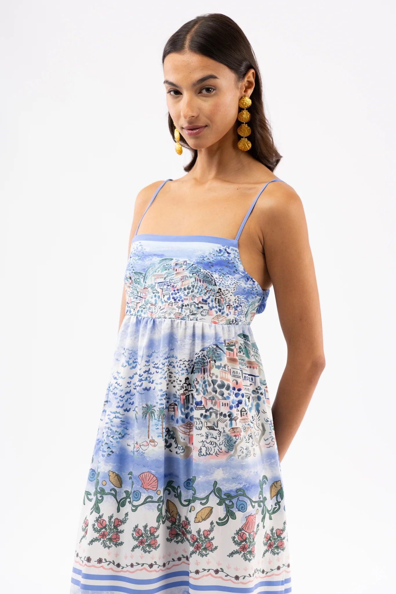 The Cleobella Dress - Sea Mural
