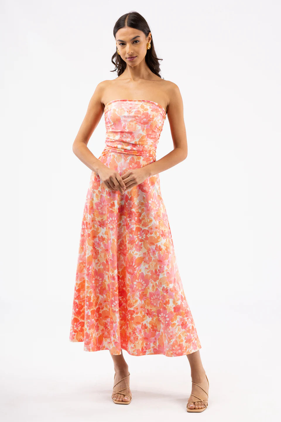 Gloria Dress - Dusk Flora