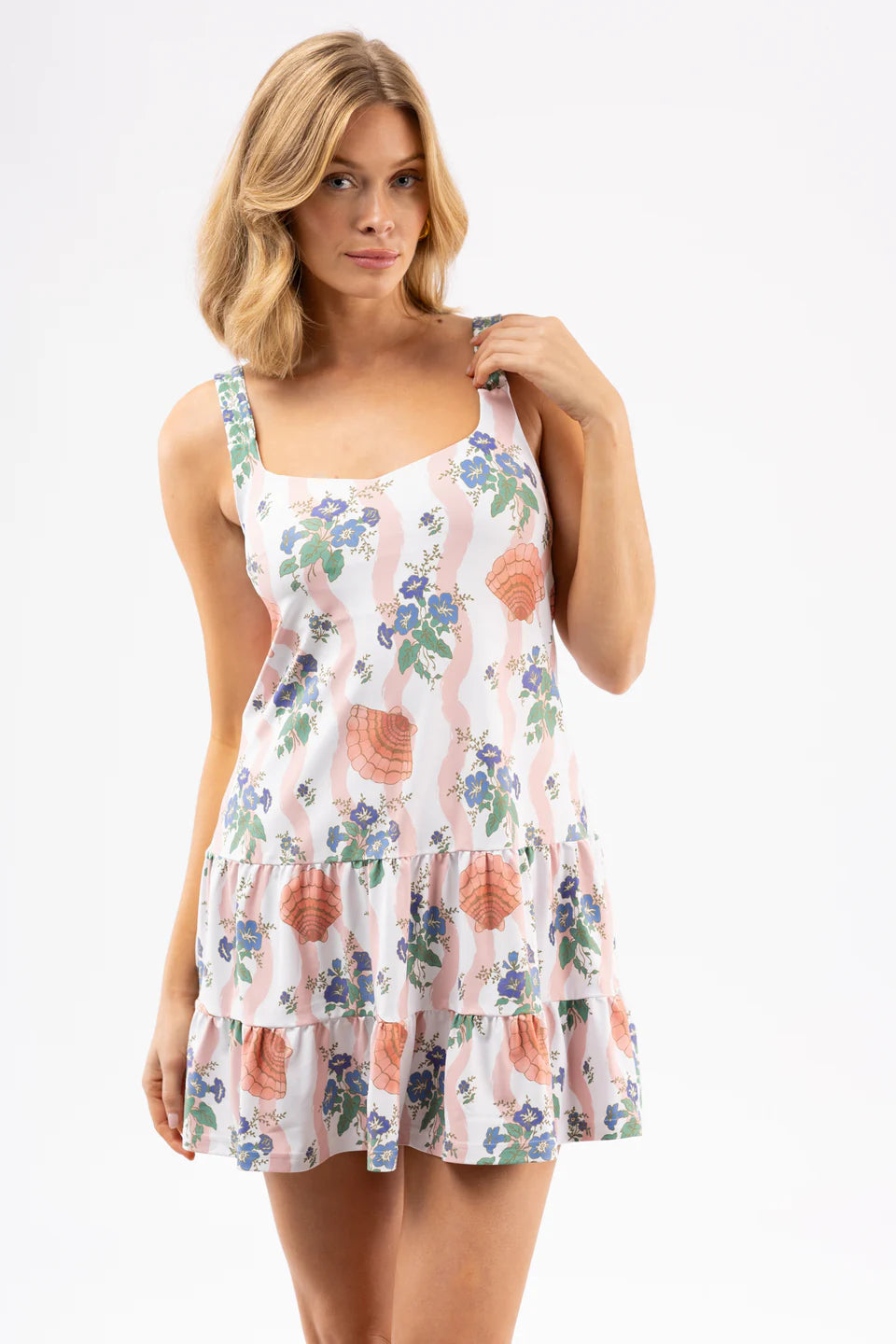 Ines Dress - Shell Garden