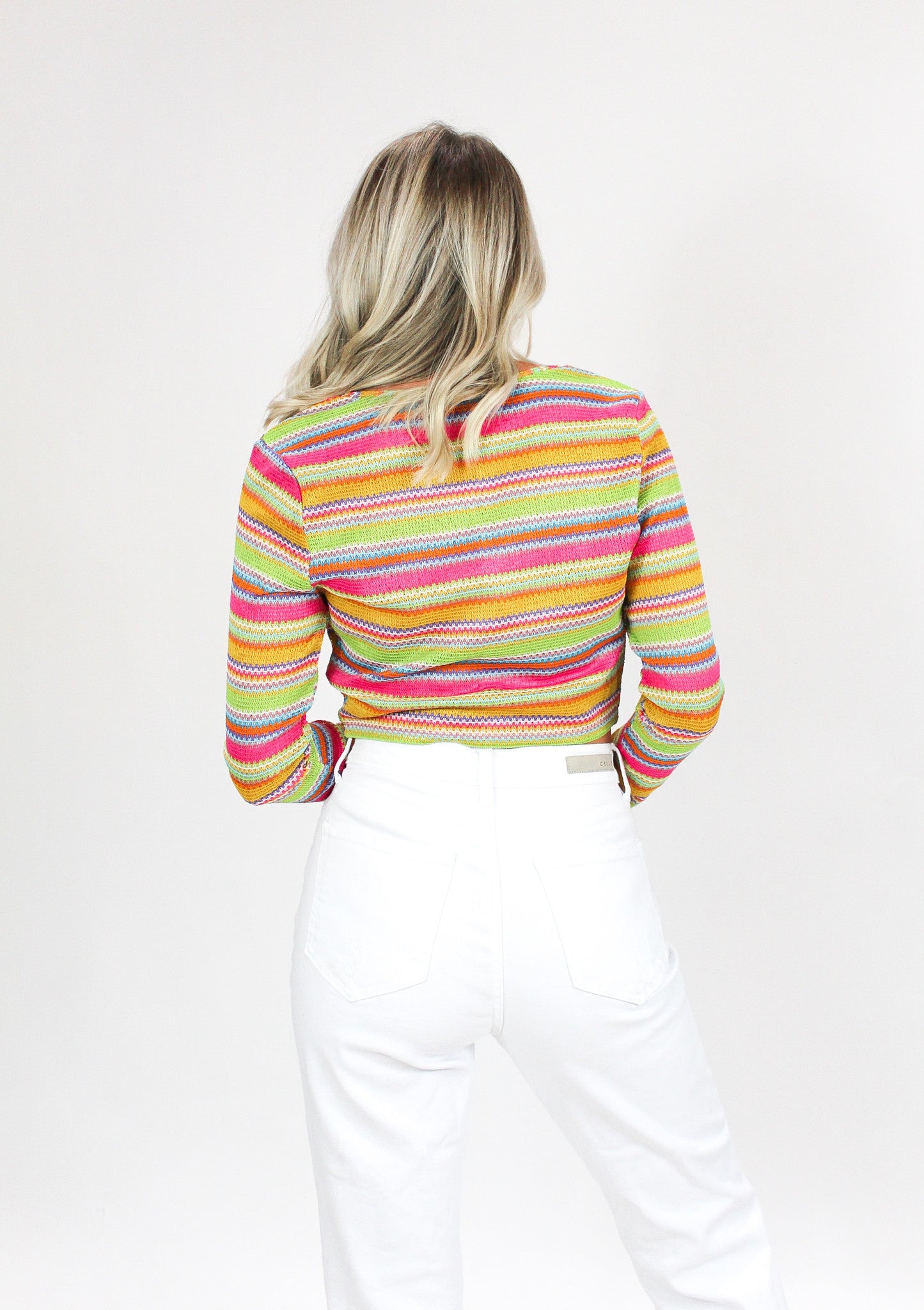 Skittles Longsleeve Crop