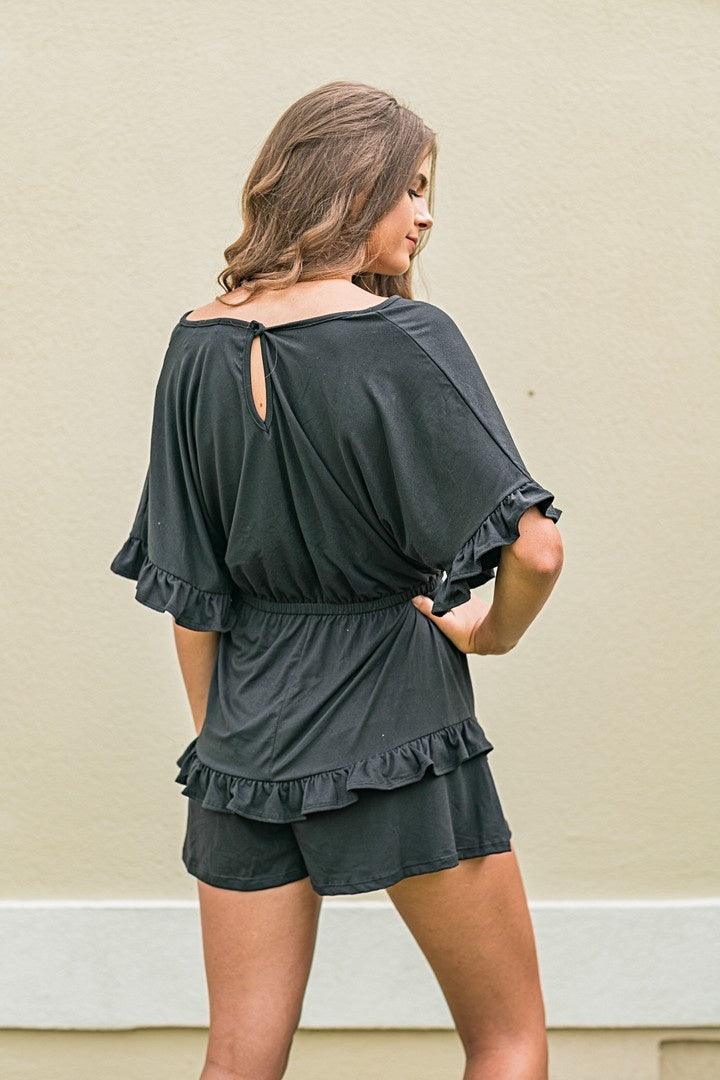Here for the Tailgate Romper