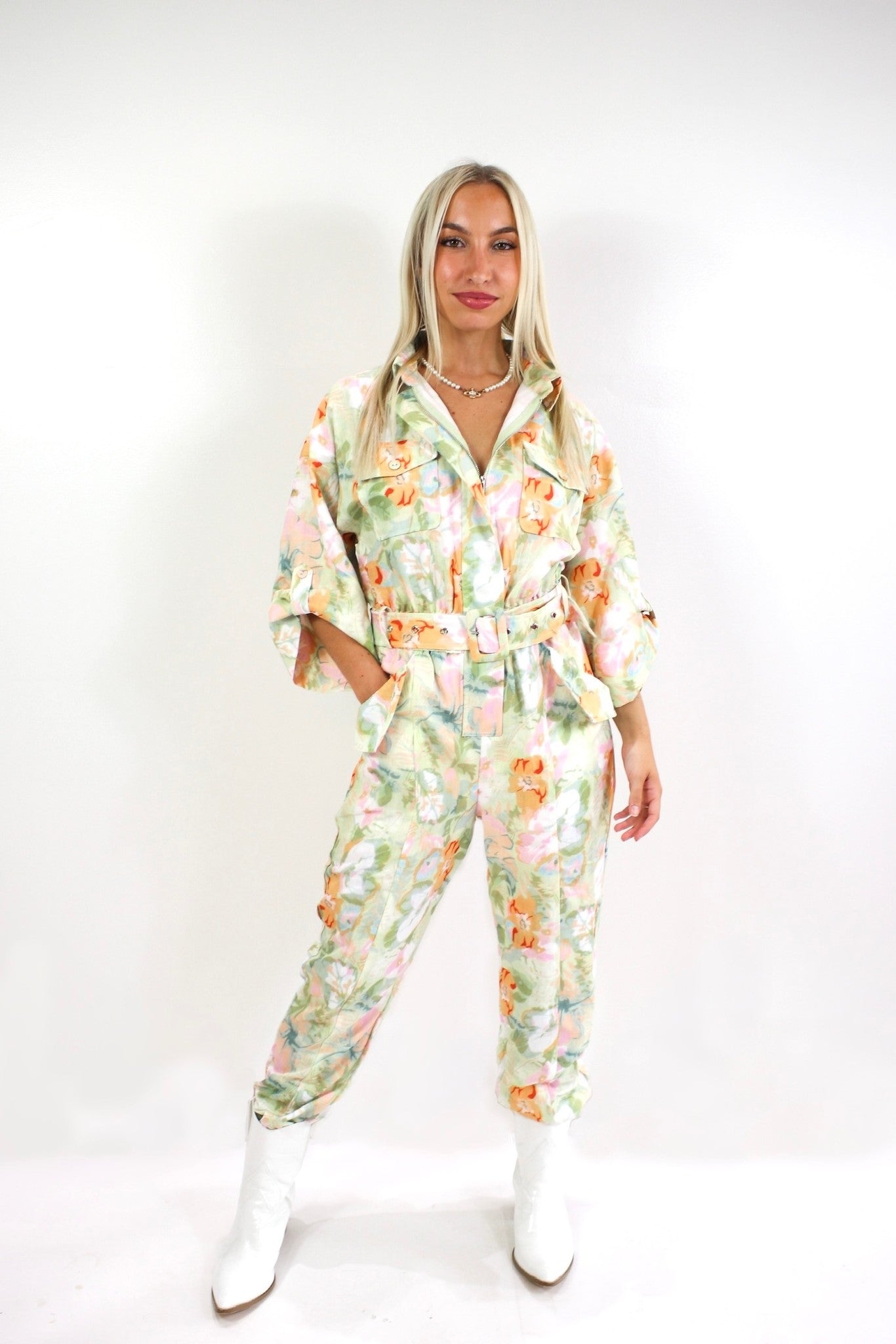 Judy's Floral Jumper