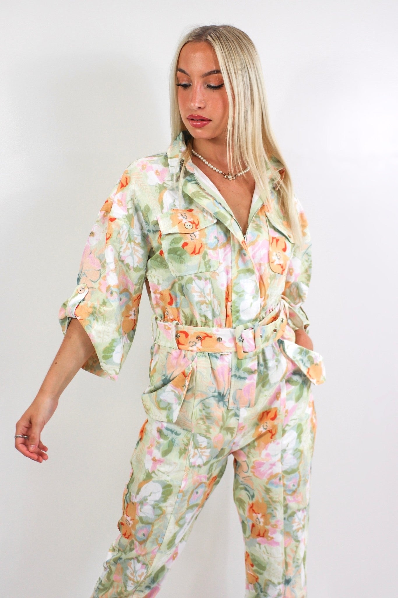 Judy's Floral Jumper