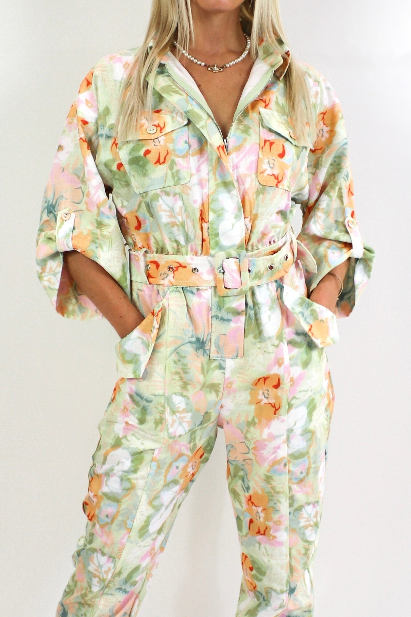 Judy's Floral Jumper