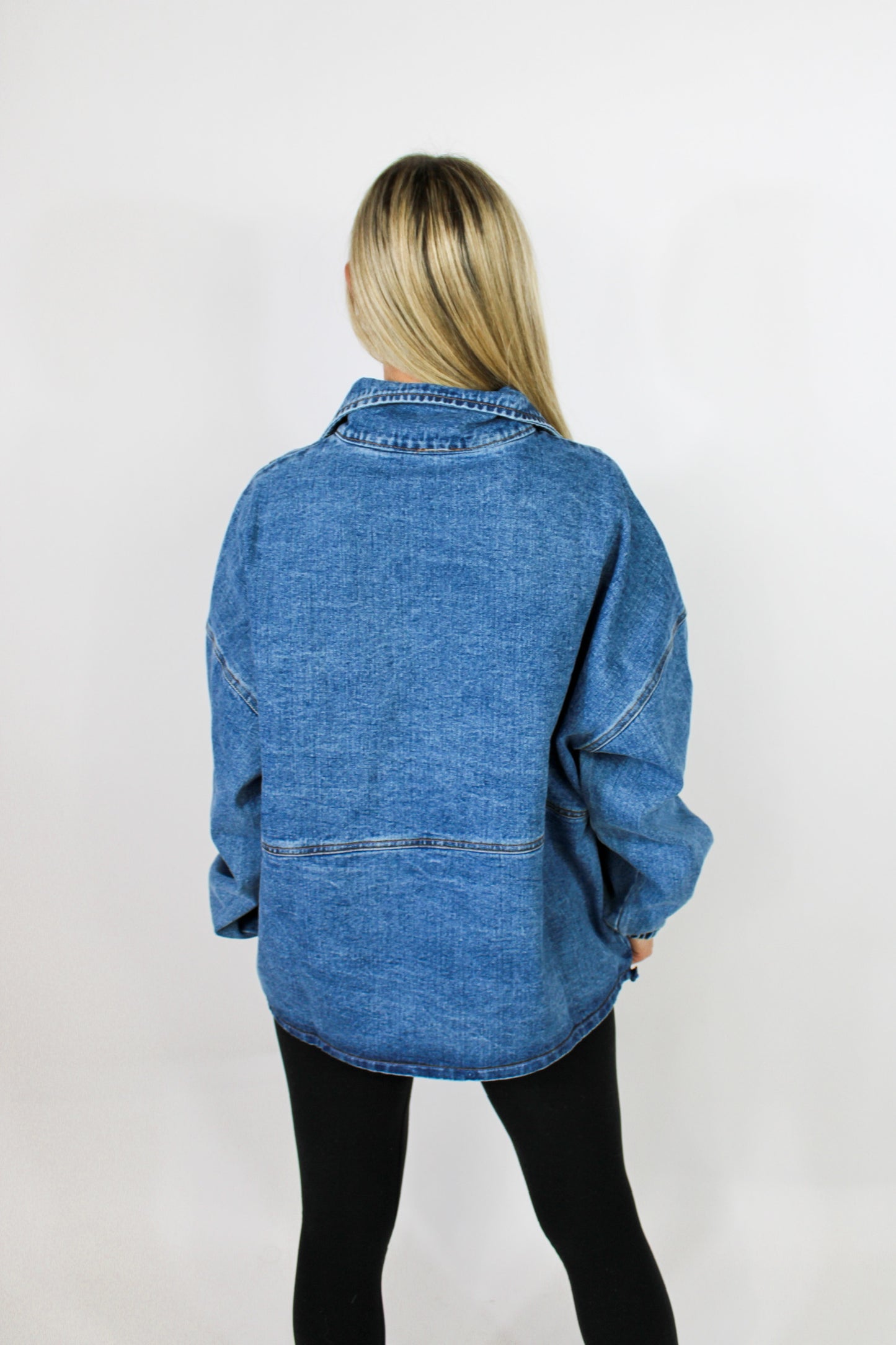 I'm So 90's Denim Pullover
