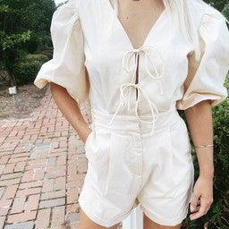 Kali's Kream Romper - Shopsisterology