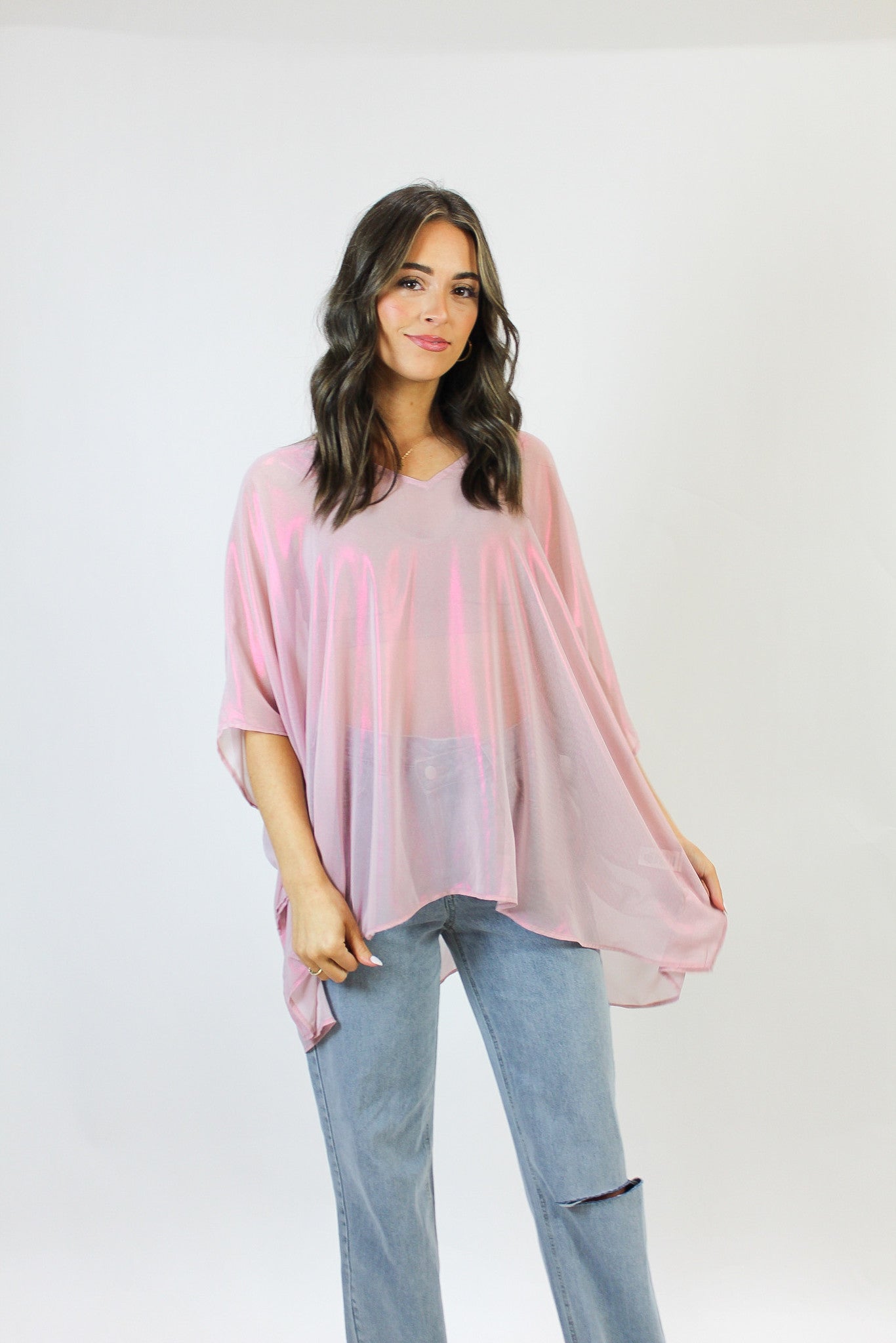 Romance Shimmer Tunic