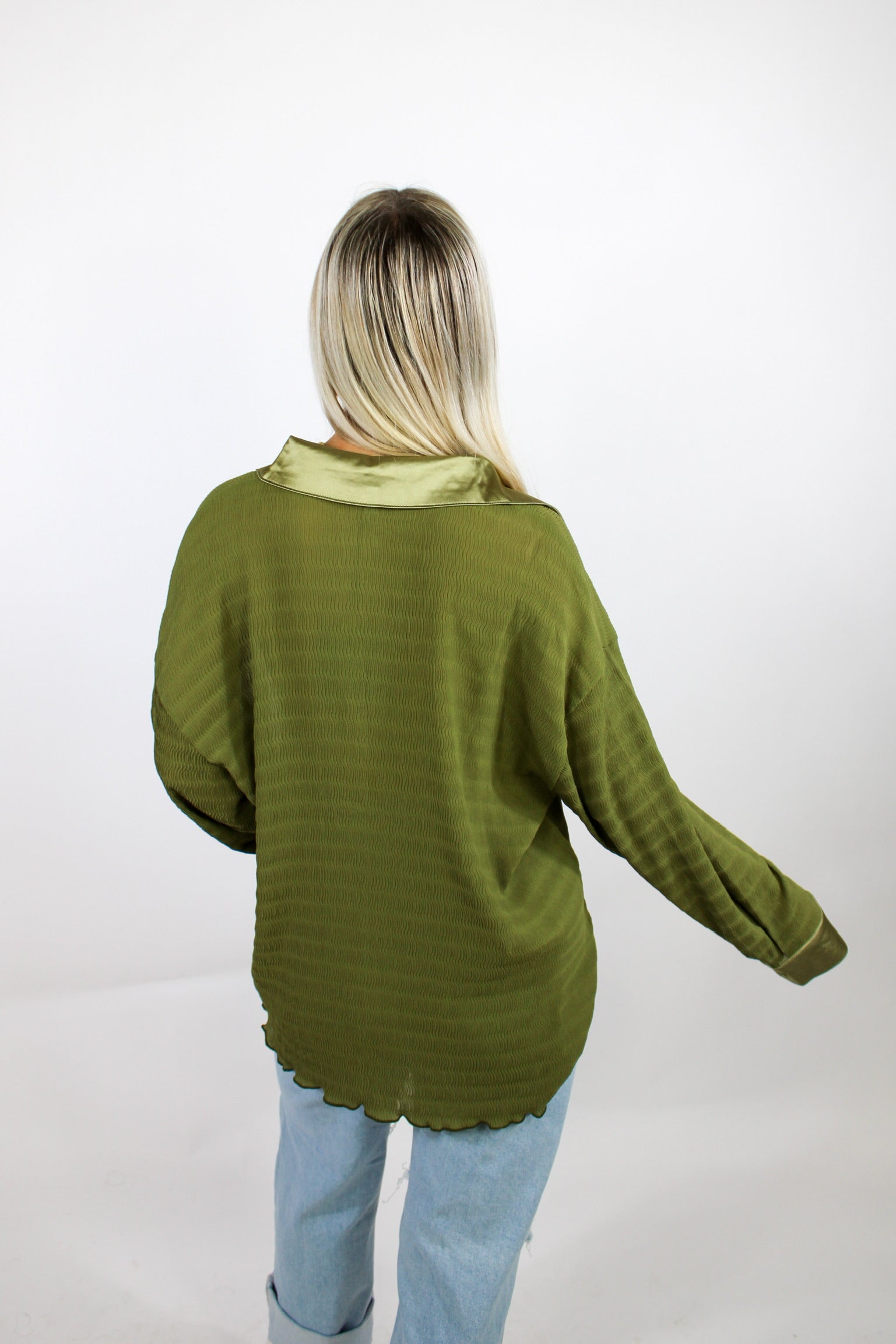Olive You Button Down