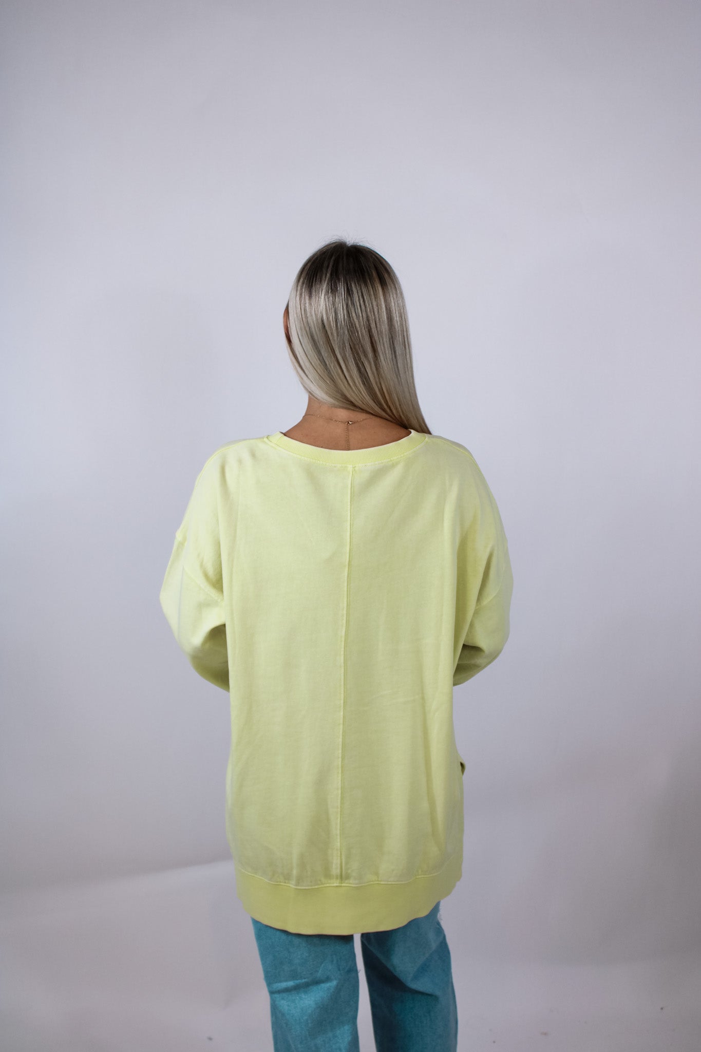 My Staple Lime Crewneck