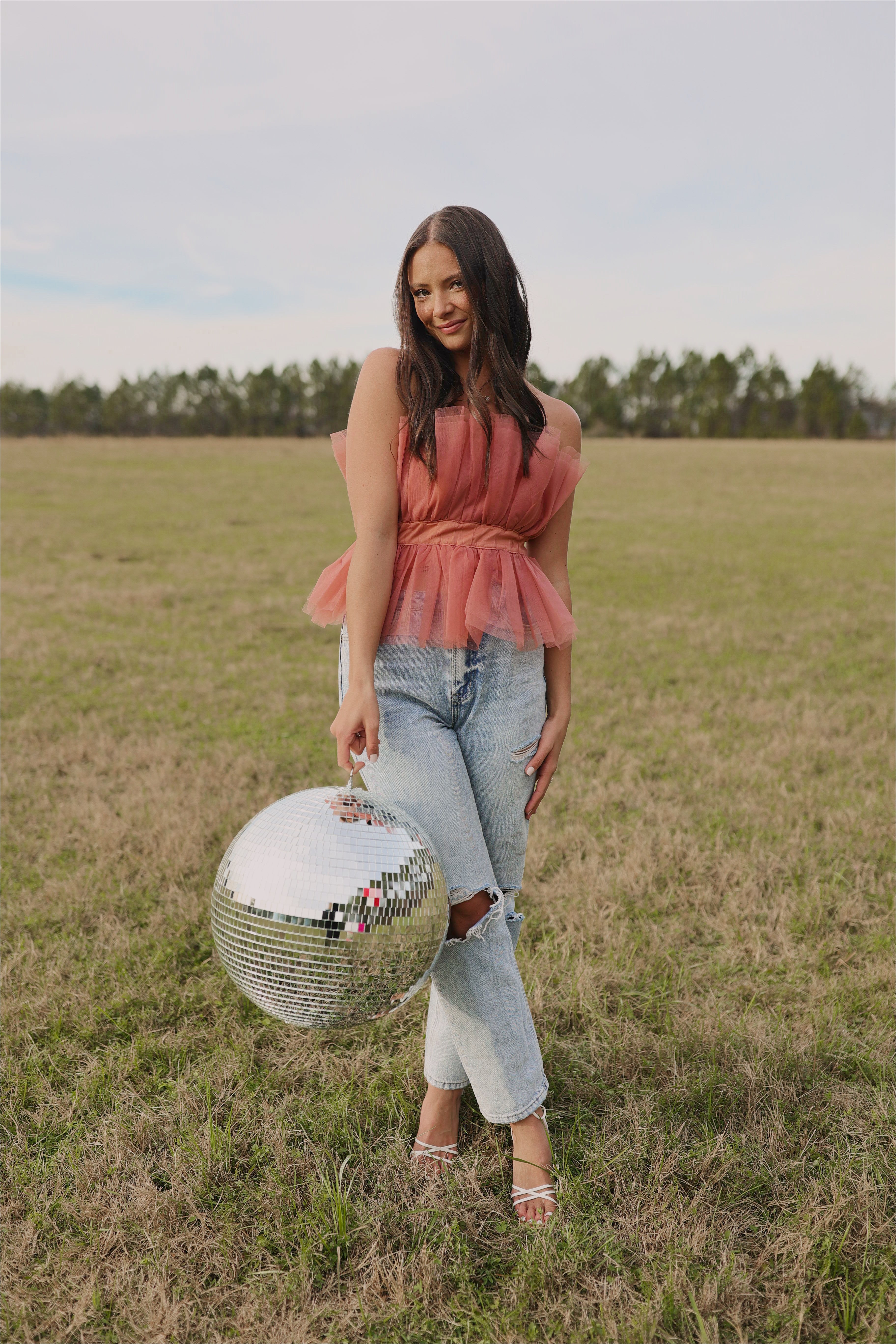 Sweet on You Tulle Top