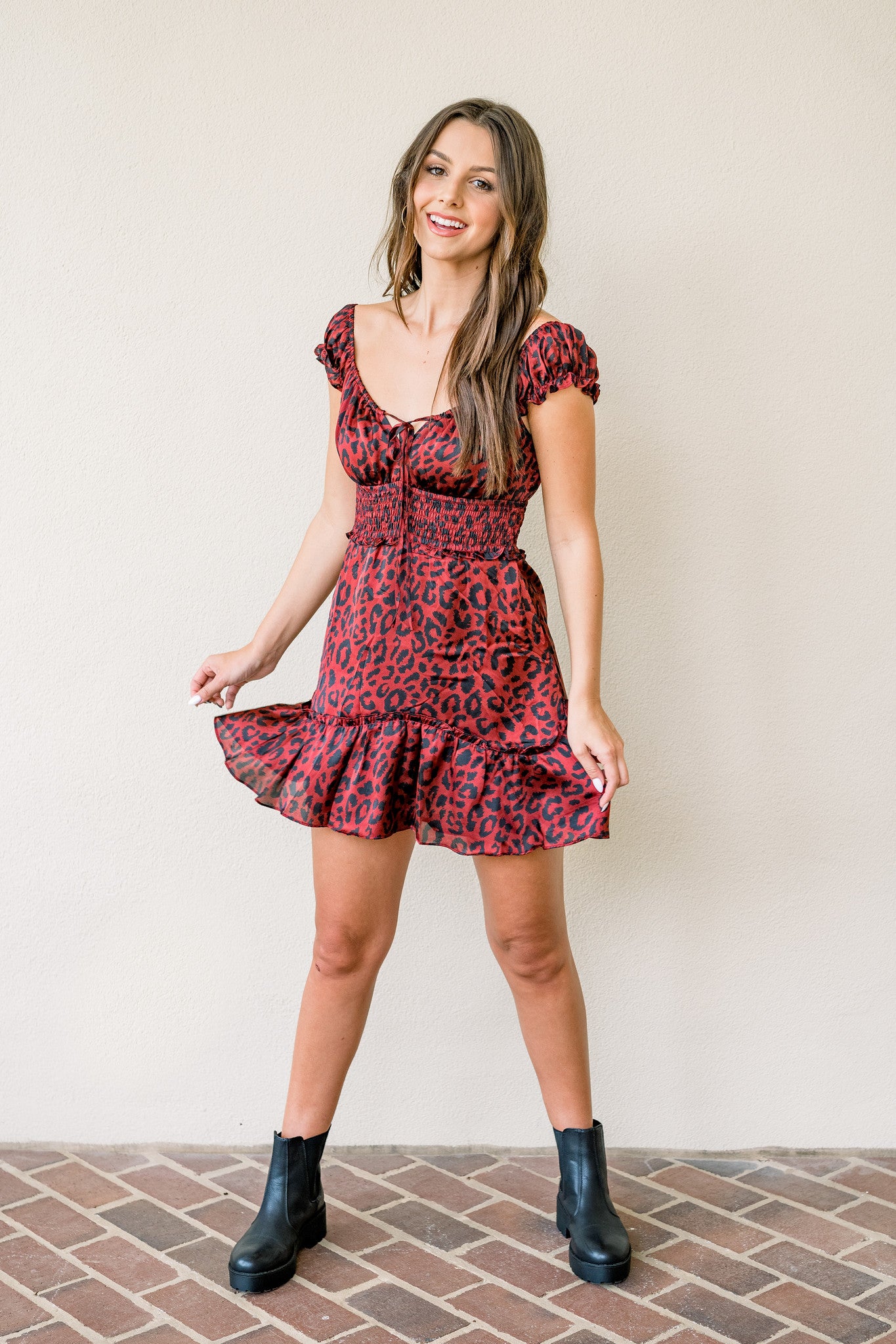 Razorbacks Ruffle Dress