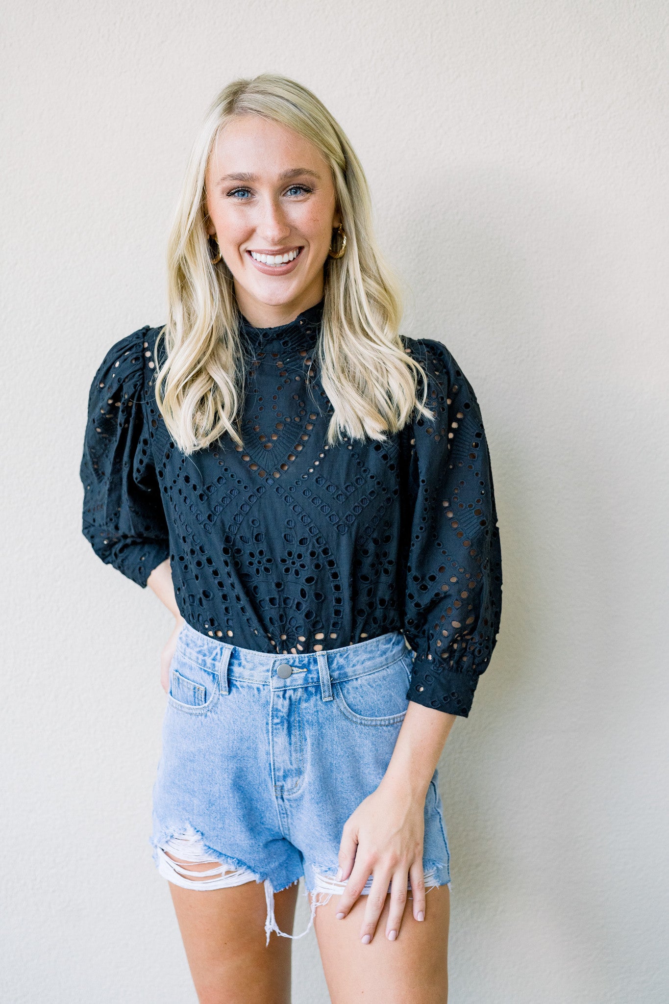 Stephanie Lace Blouse