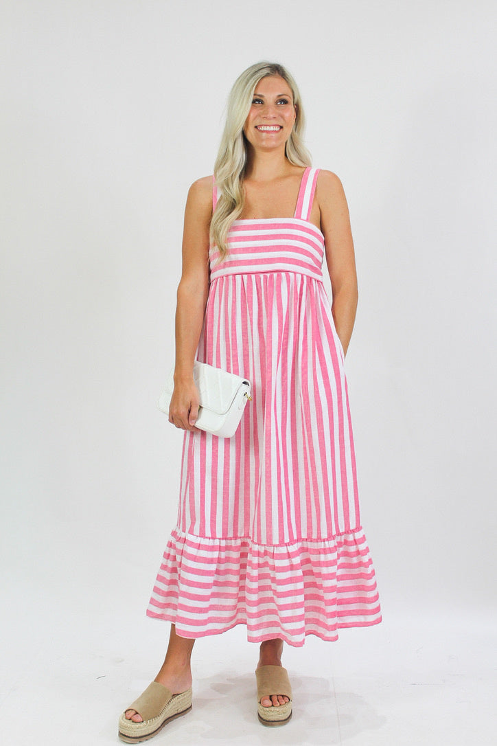 My Party Striped Maxi My Party Striped Maxi