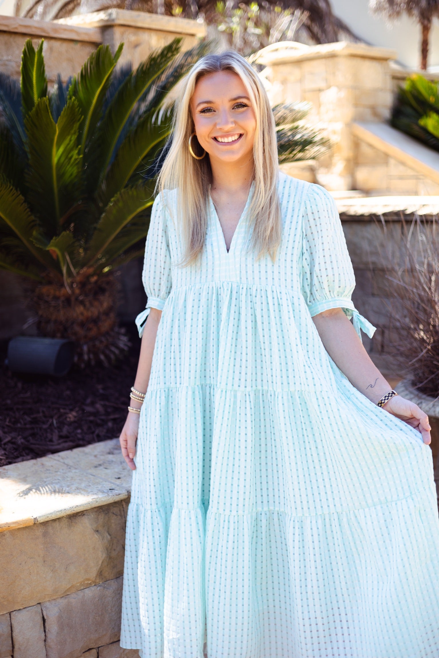 Mint for You Midi Dress