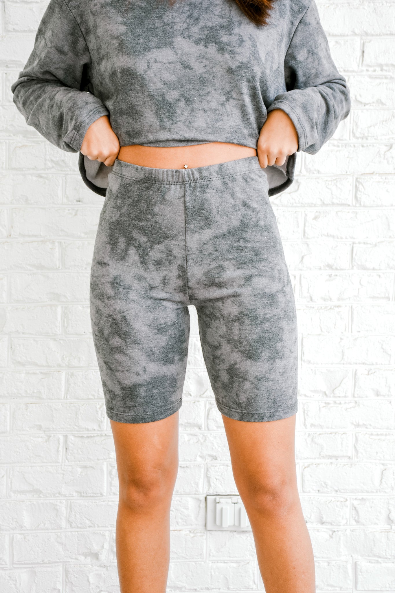 Twilight Zone Biker Short Set