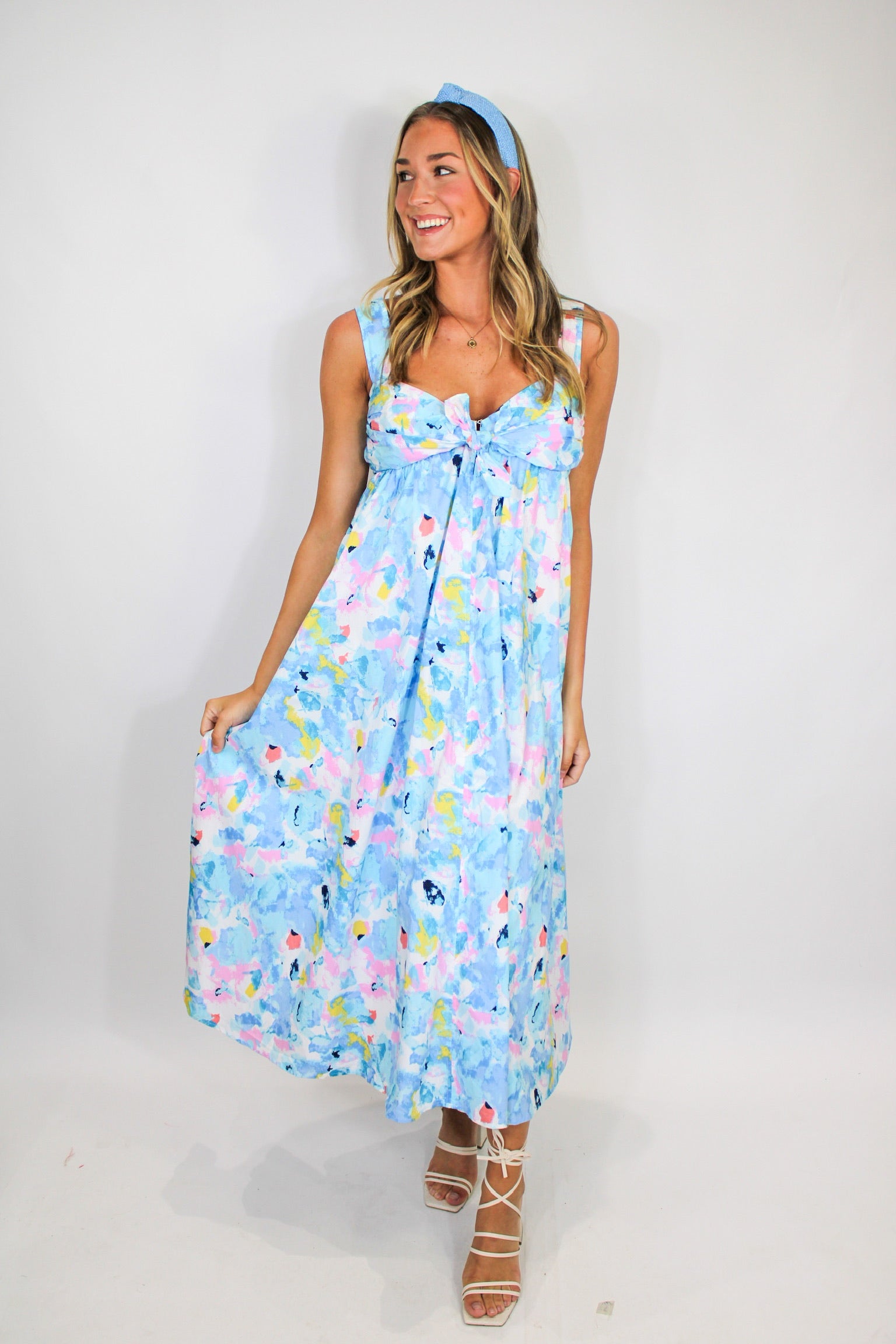 Watercolor Blues Maxi