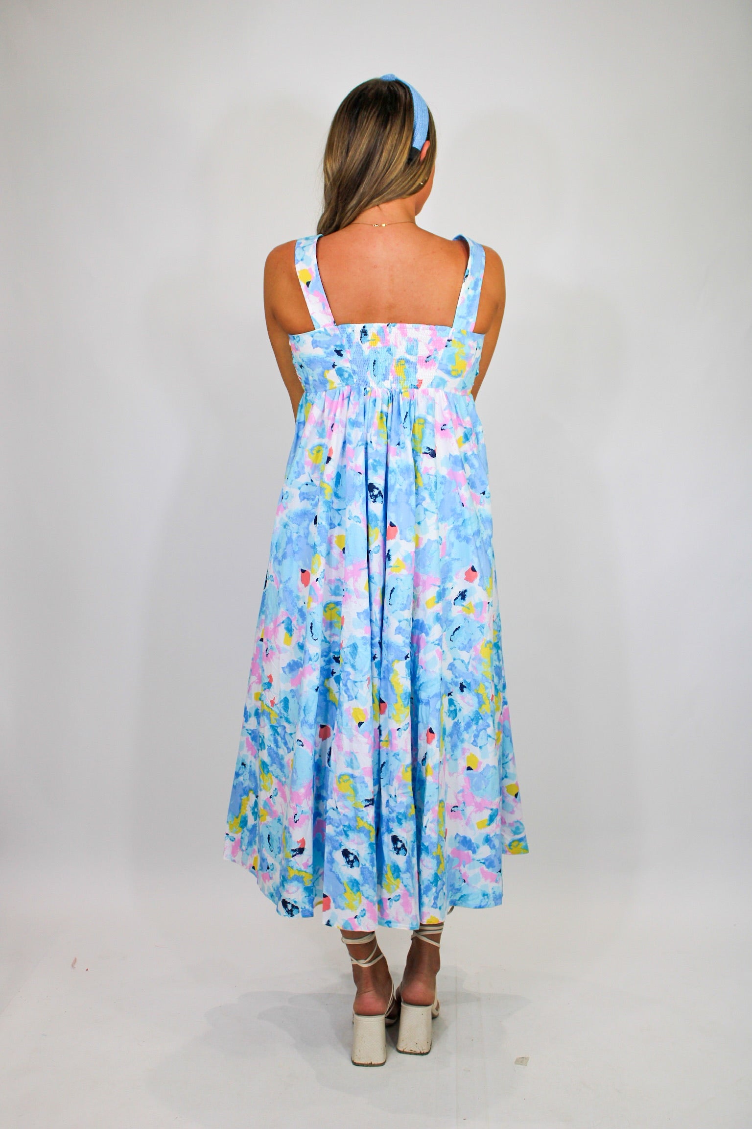 Watercolor Blues Maxi