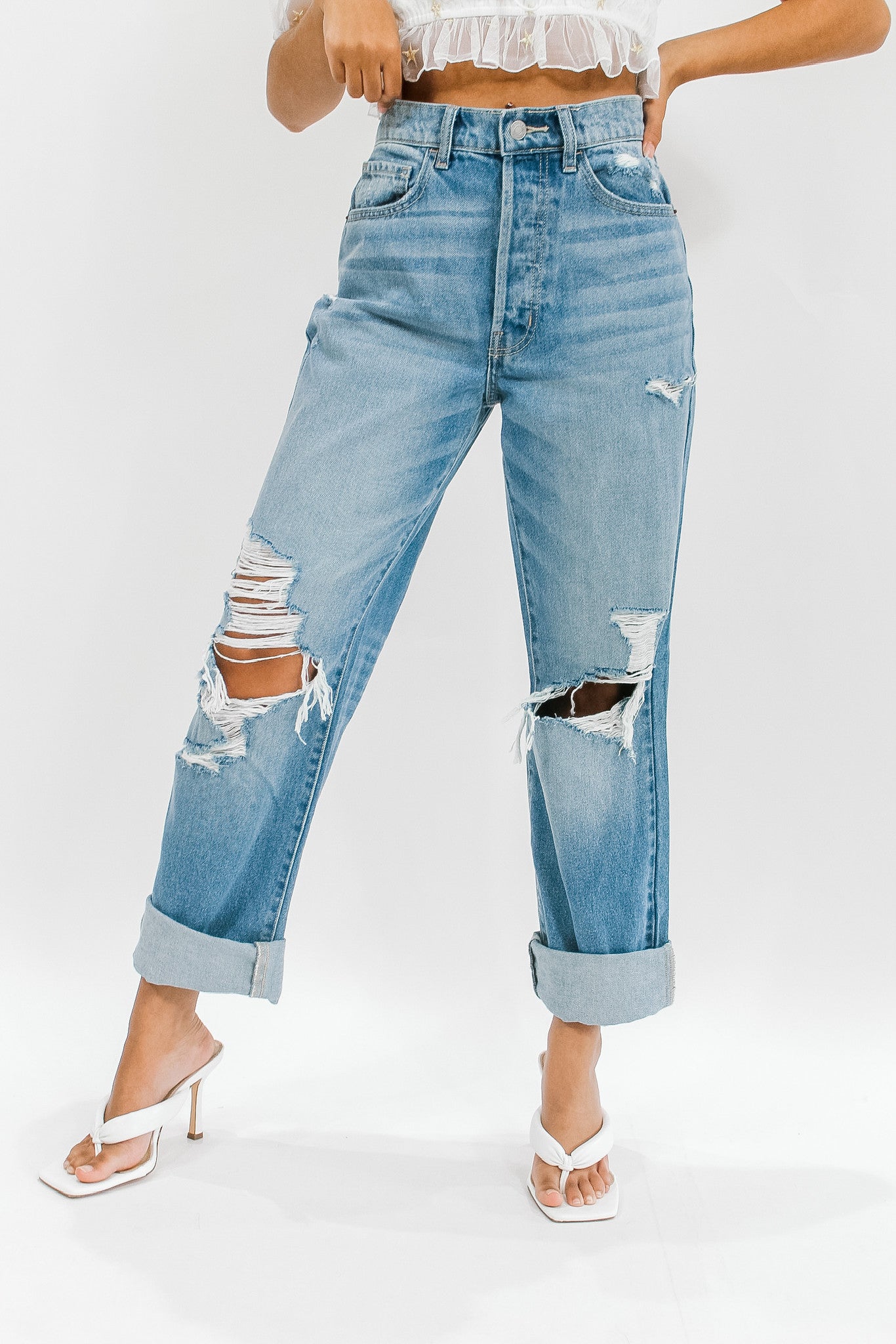 It's You Distressed Denim