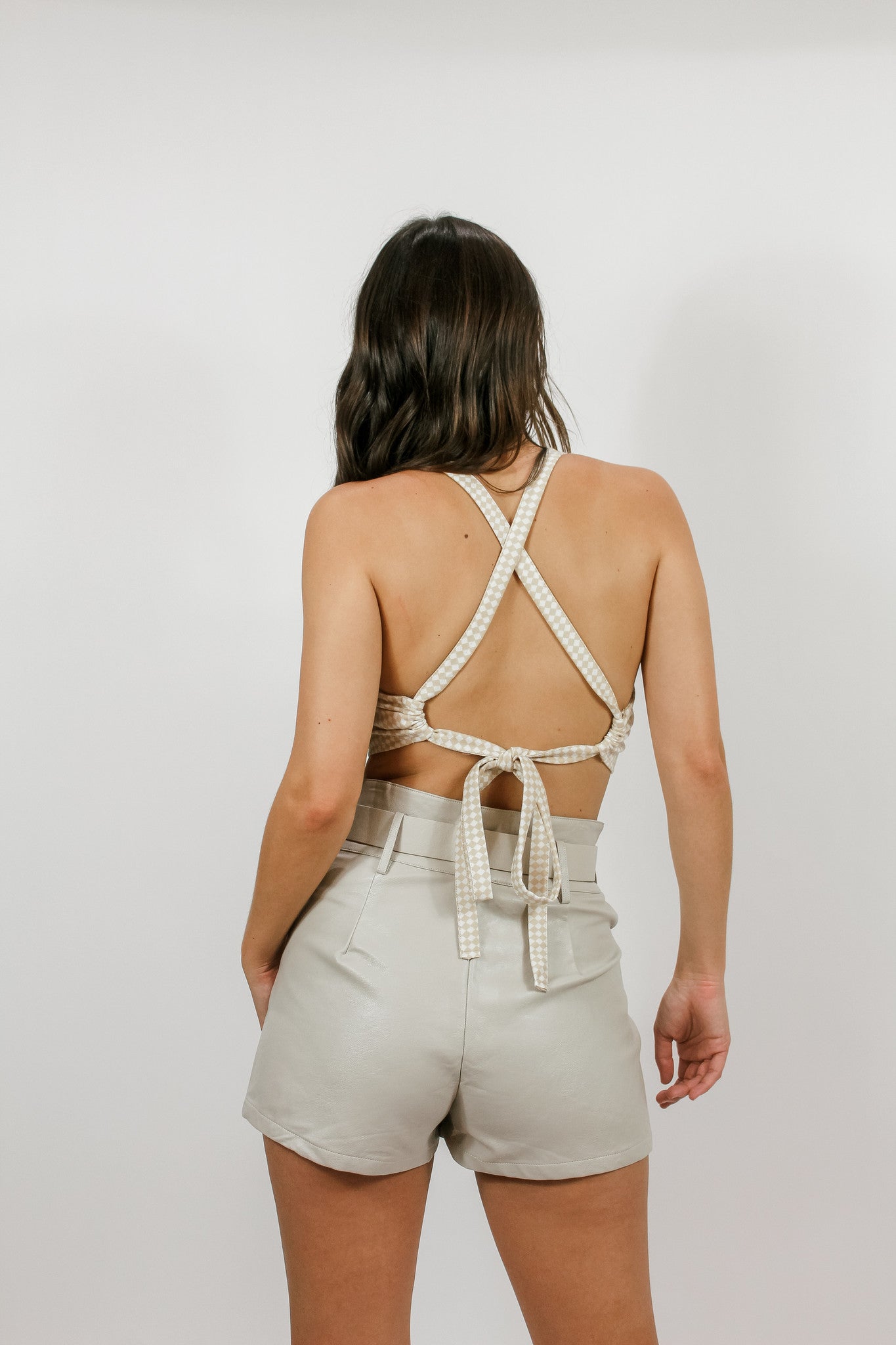 Best Version Checkered Crop