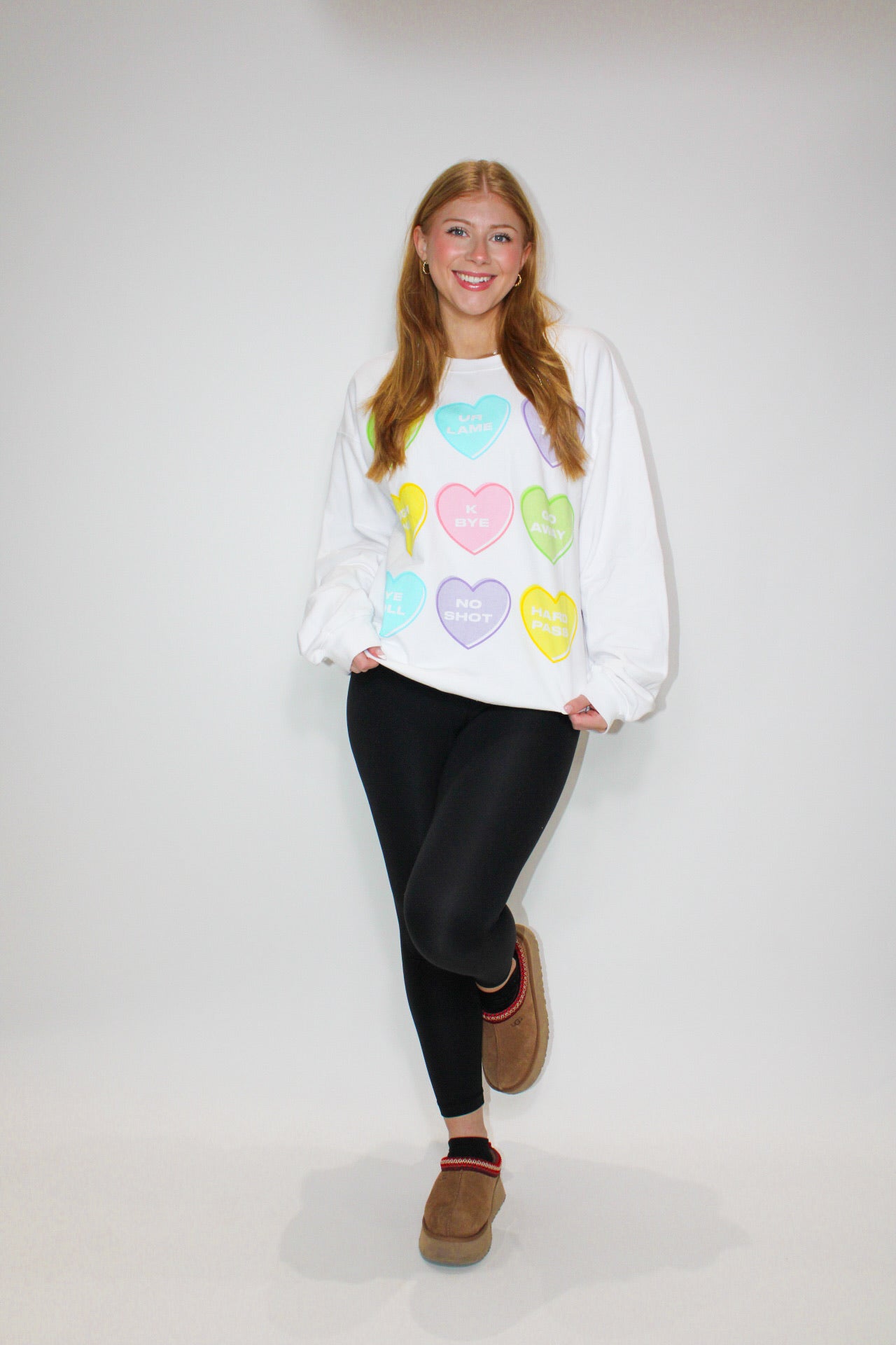 Candy Hearts Crewneck