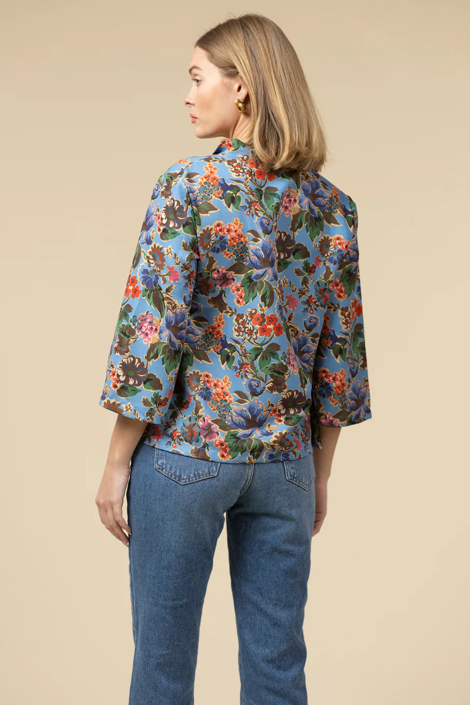 The Bebe Top - Antique Petals