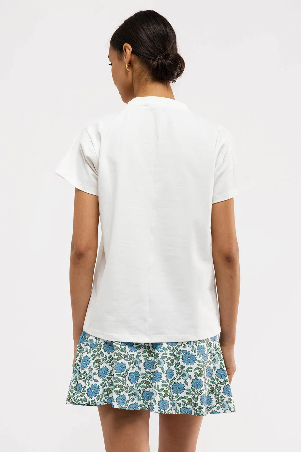 The Bodie Tee - White/Seasalt