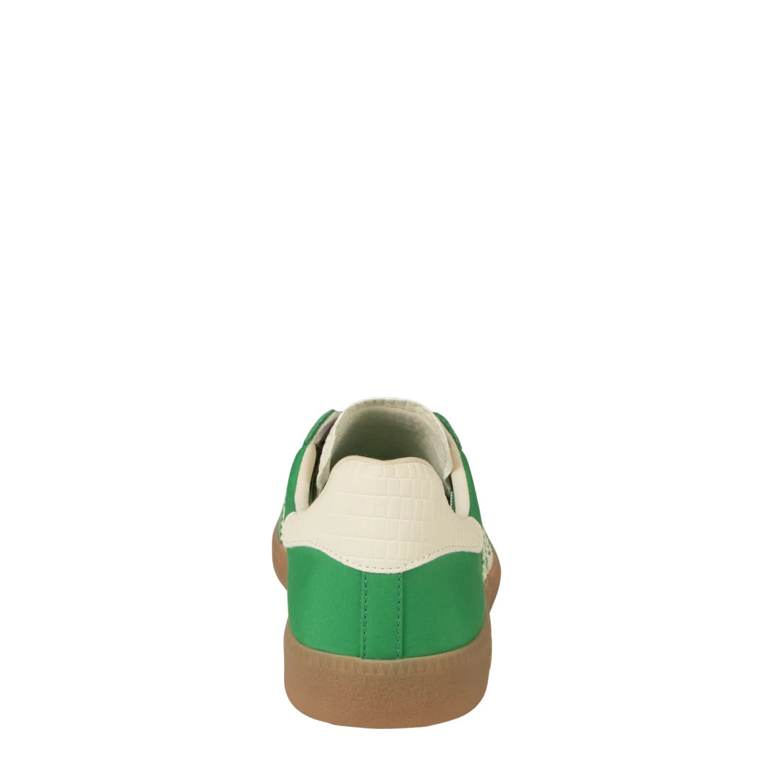 Consolidated Shoe Co. BACK 70 Ghost Green Milk sneaker featuring a sleek design and vibrant ghost green color.