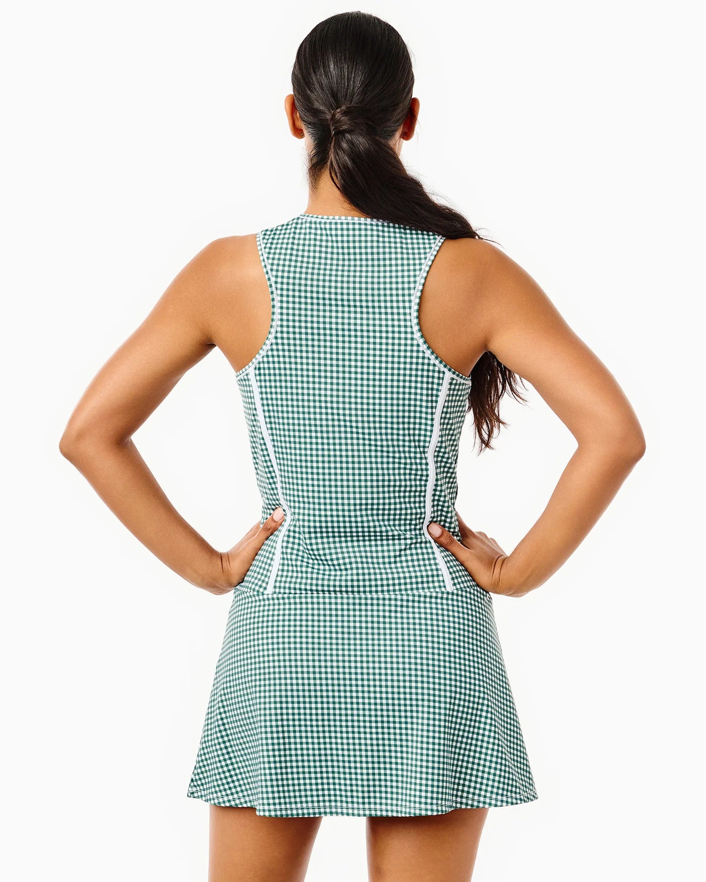Smooth Sport Net Dress - Ivy Gingham